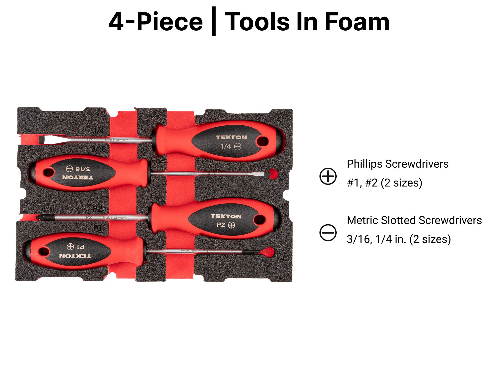 TEKTON DWZ90603 Screwdrivers-Individual - View #3