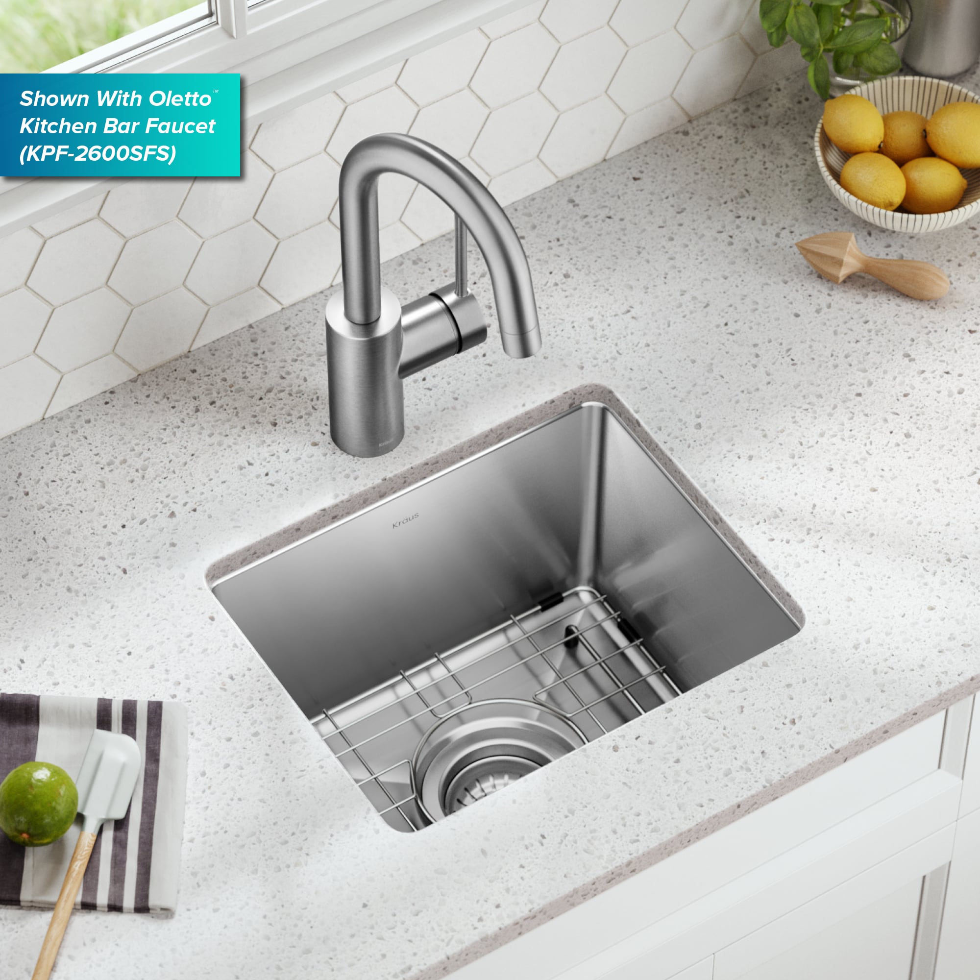Kraus KHU631-15 Bar-Prep-Sinks - View #2