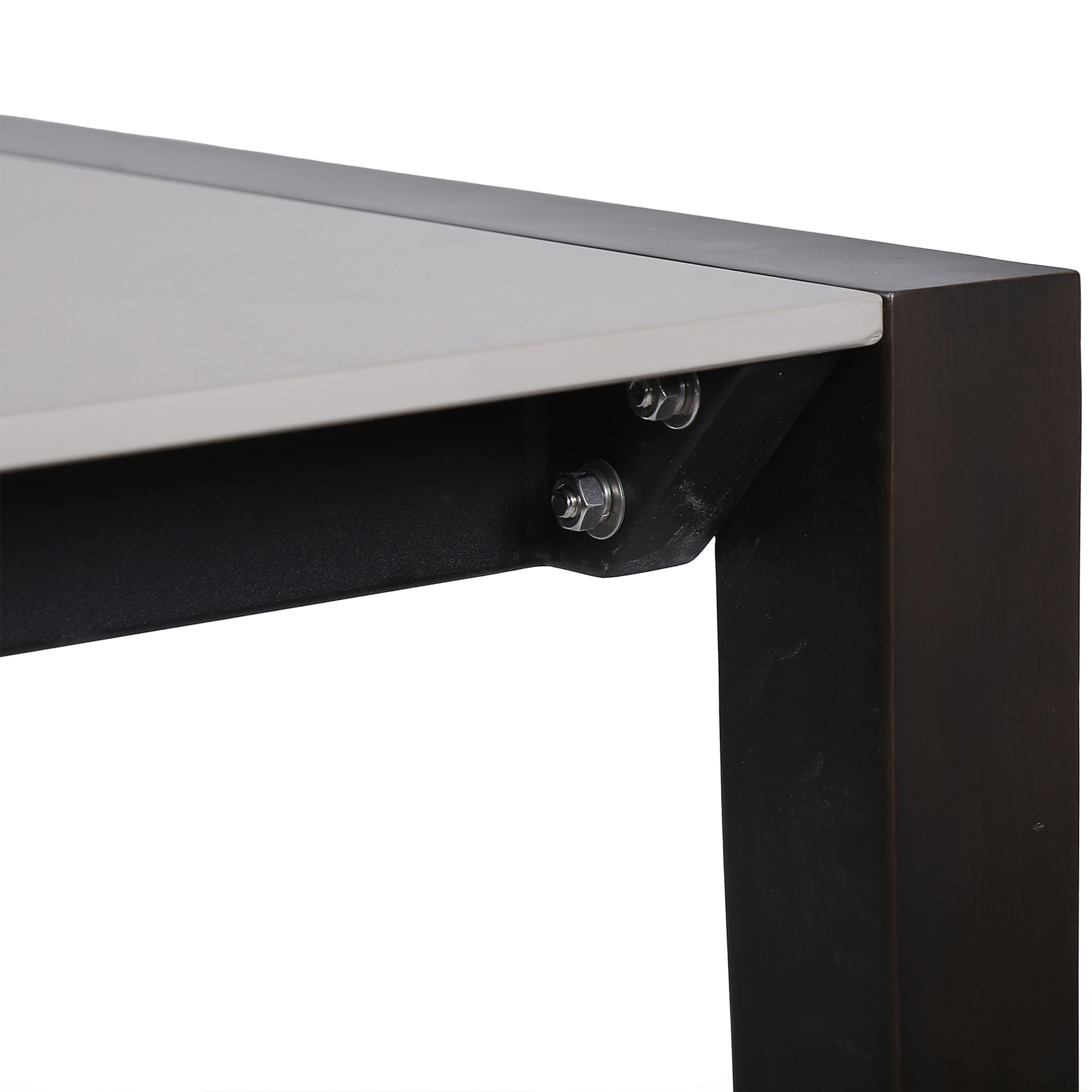 Armen Living LCFLDIWDDK Dining-Tables - View #5