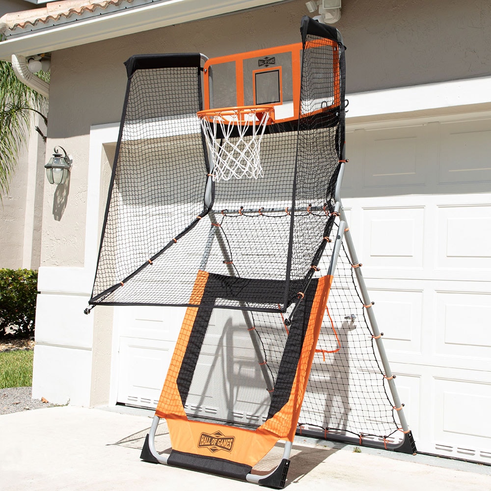 ESPN Indoor 2 Player Hoop Shooting Basketball Arcade Game with Scoreboard  and Balls for sale online