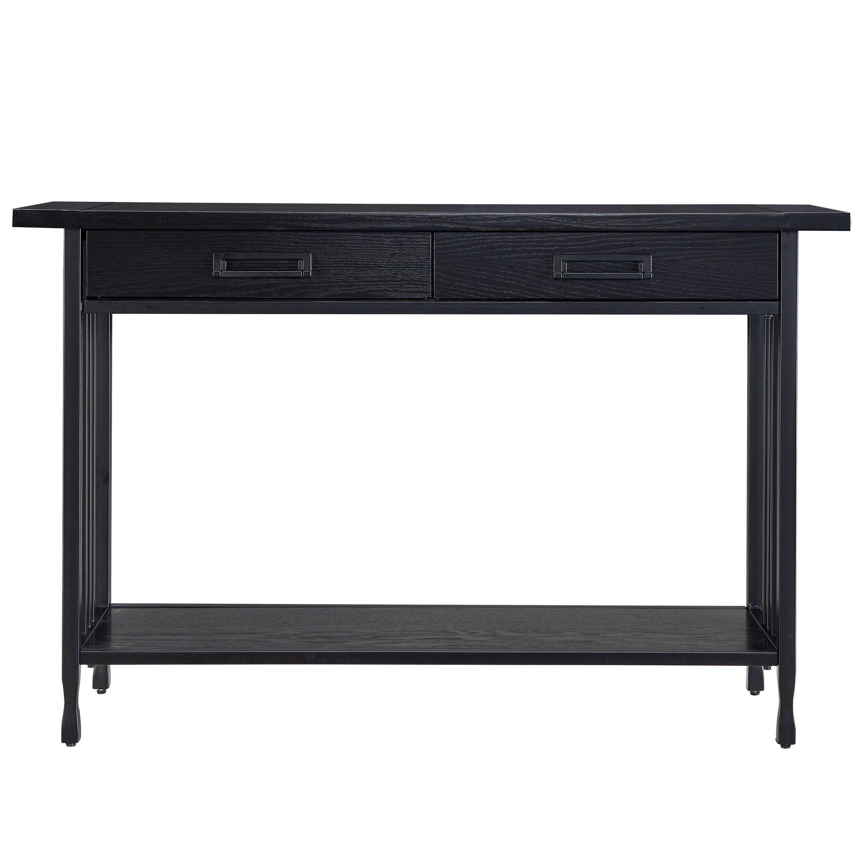 Leick Home 11233-BK Console-Sofa-Tables - View #6