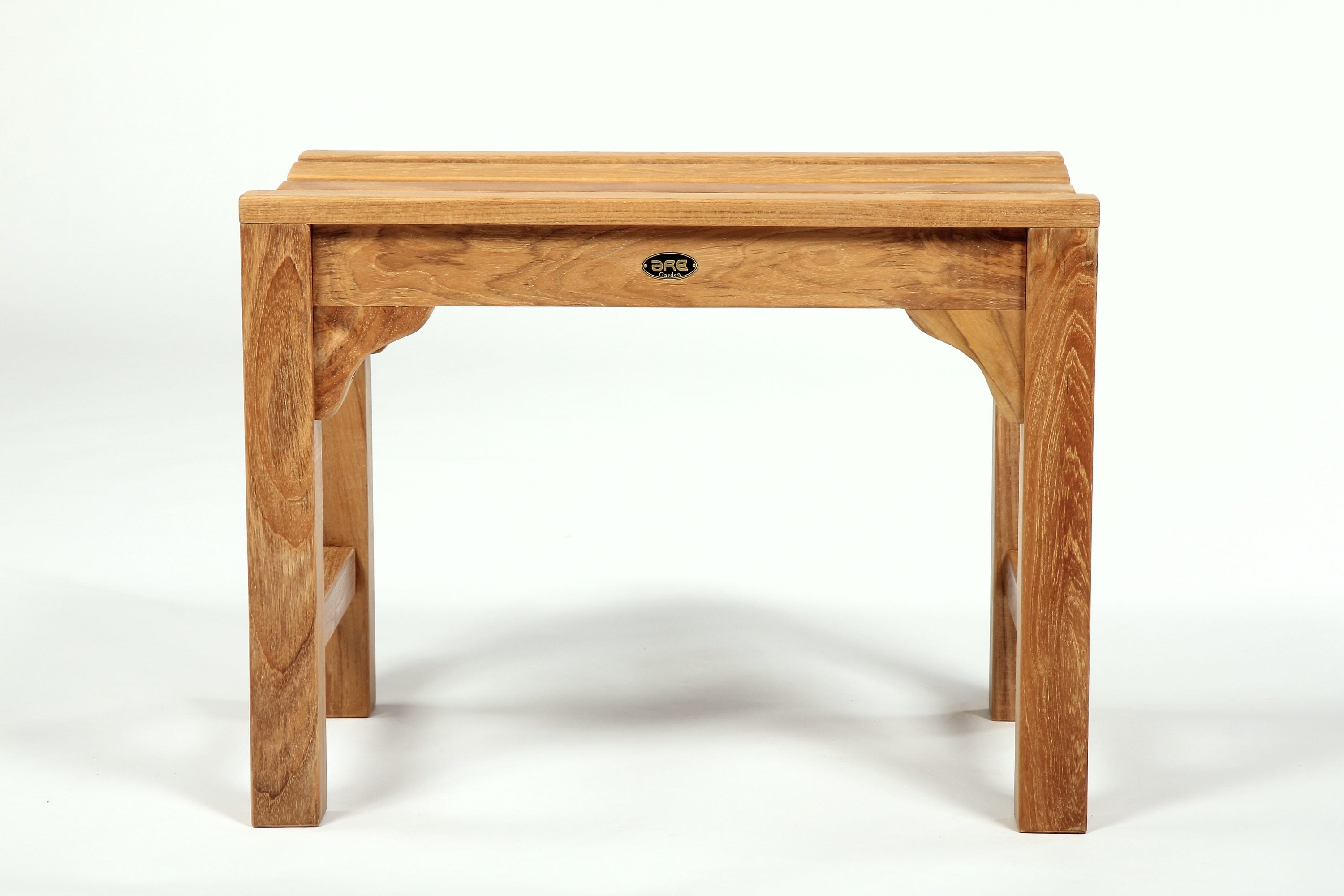Teak Wood Curved Spa Shower Bench 24"