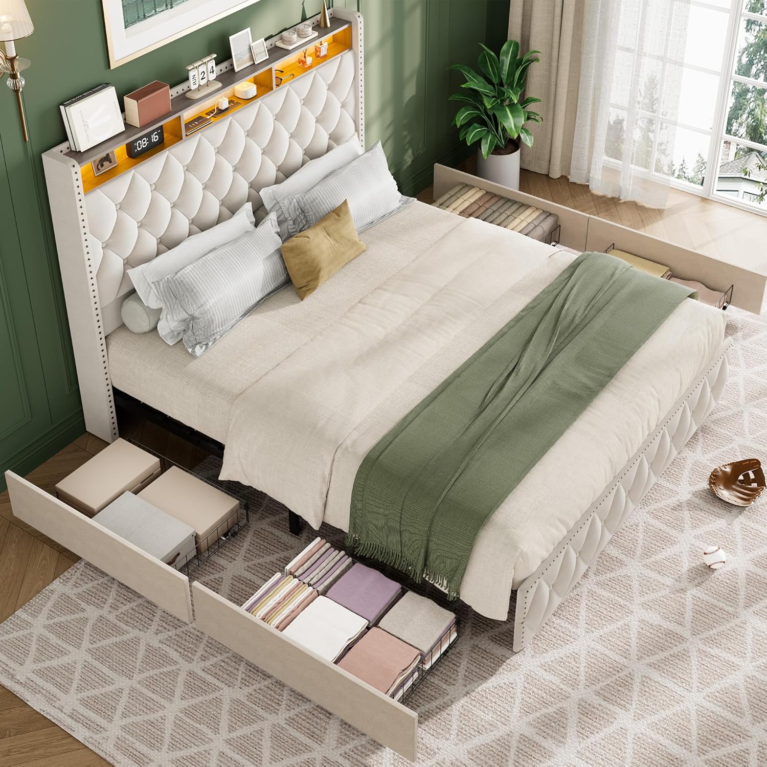 Qeetex LHF-BED-PHK-33E3MJAL beds - View #3