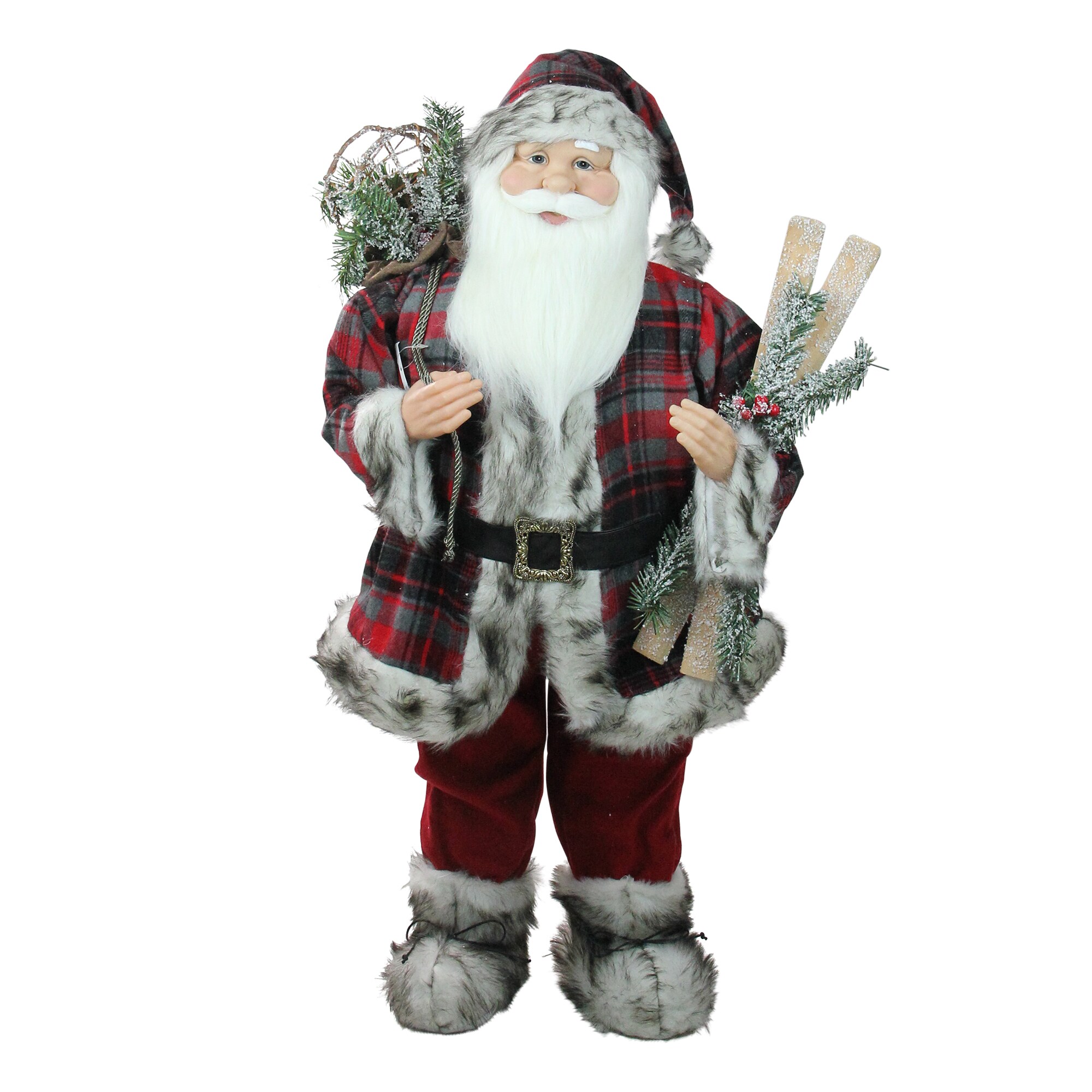 Northlight 36-in Figurine Santa Christmas Decor in the Christmas Decor ...