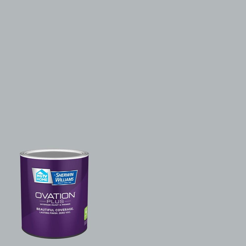 HGTV HOME by Sherwin-Williams 4006-1B-2557207 Ovation Plus Satin Voyage 4006-1B Latex Interior Paint Paint + Primer ( 1-quart )