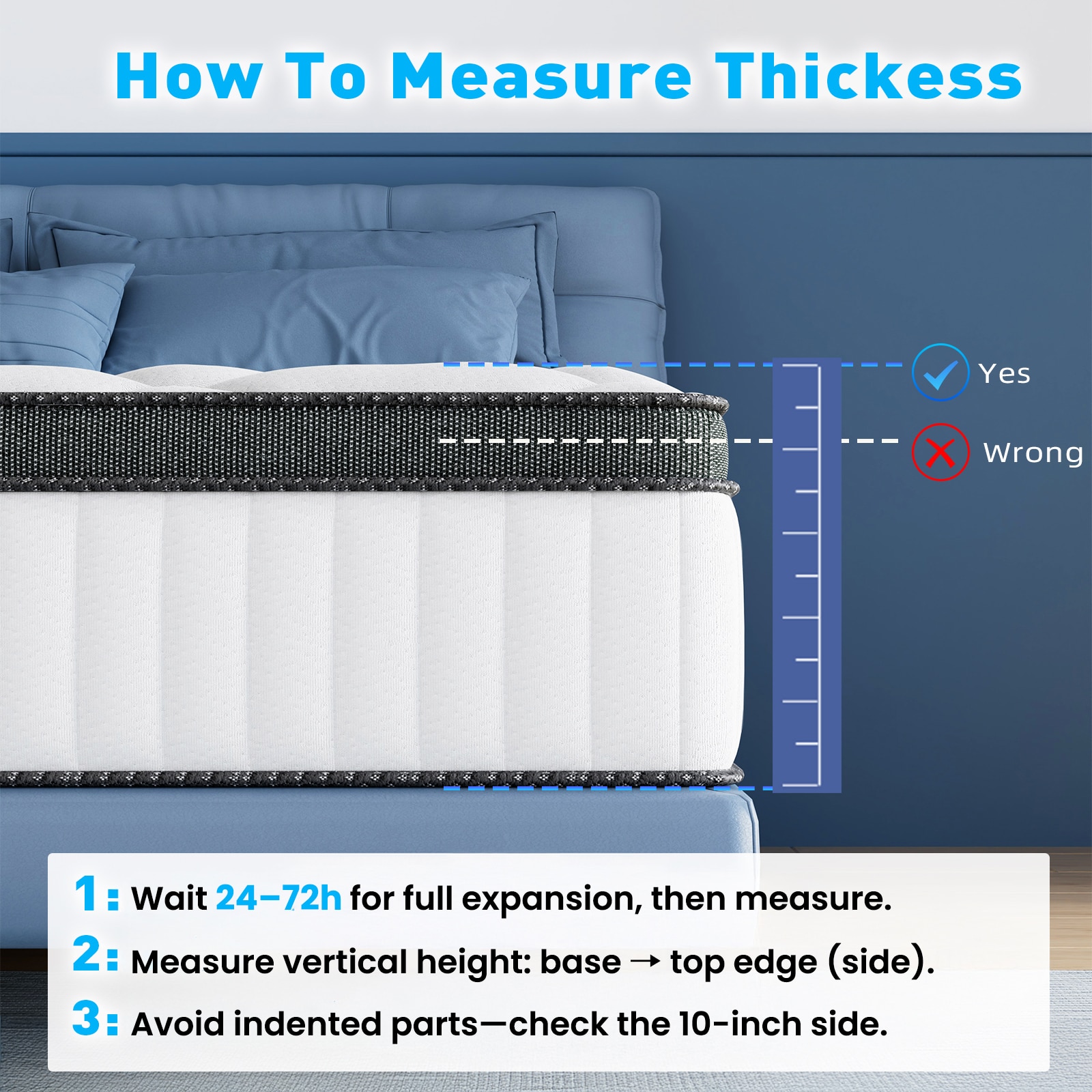Ifluous LSMH31PRO-12K Mattresses-Boxsprings - View #9