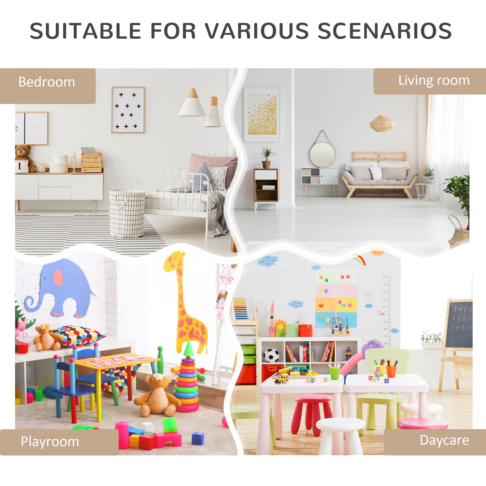 HomCom 311-048BN Kids-Bookcases - View #6