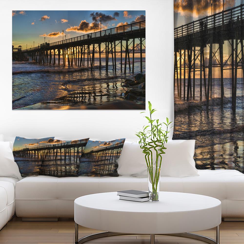 Designart 30-in H x 40-in W Coastal Print on Canvas in the Wall Art ...