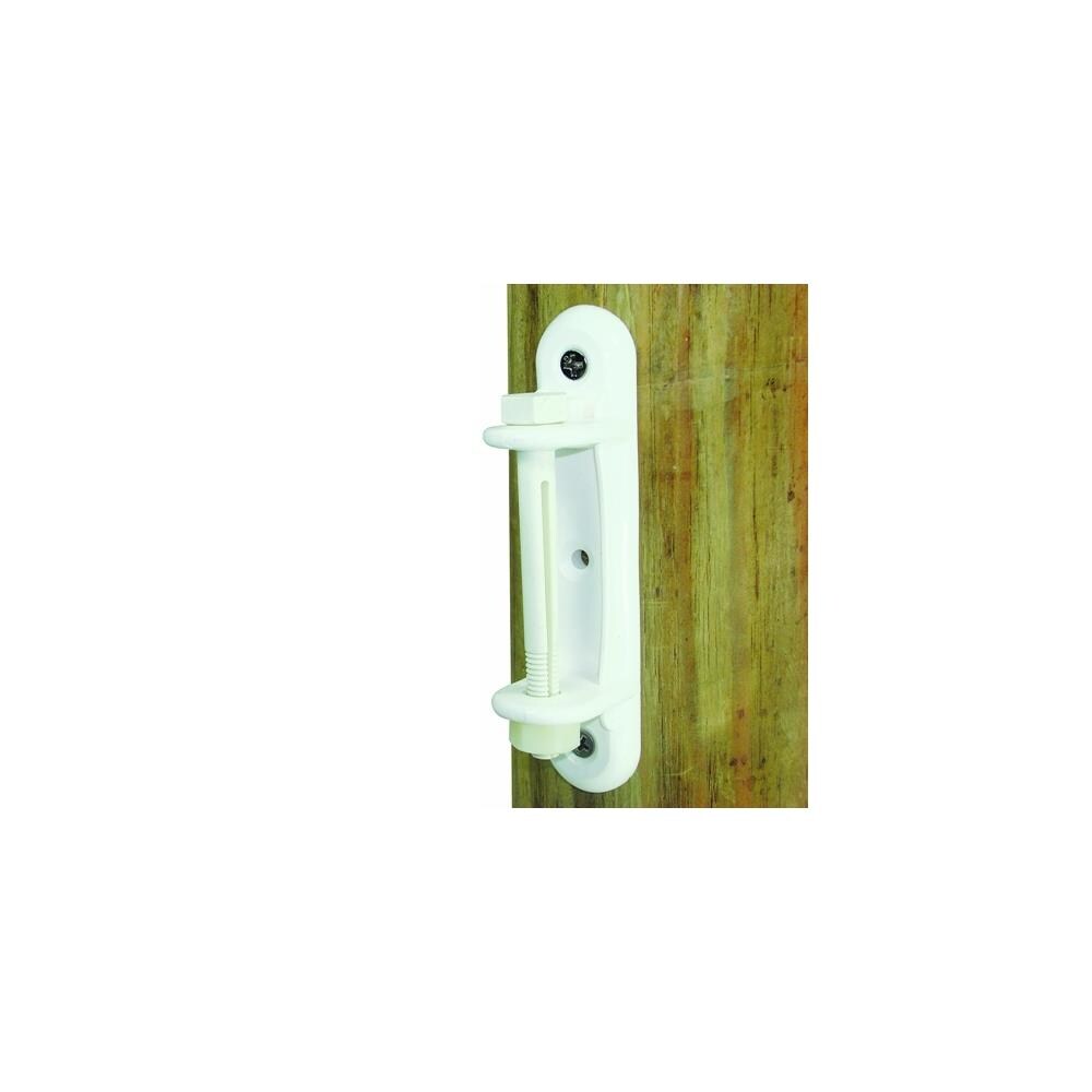 Field Guardian 2 in. Wood Post Polytape Plastic Split Bolt Tensioner - White