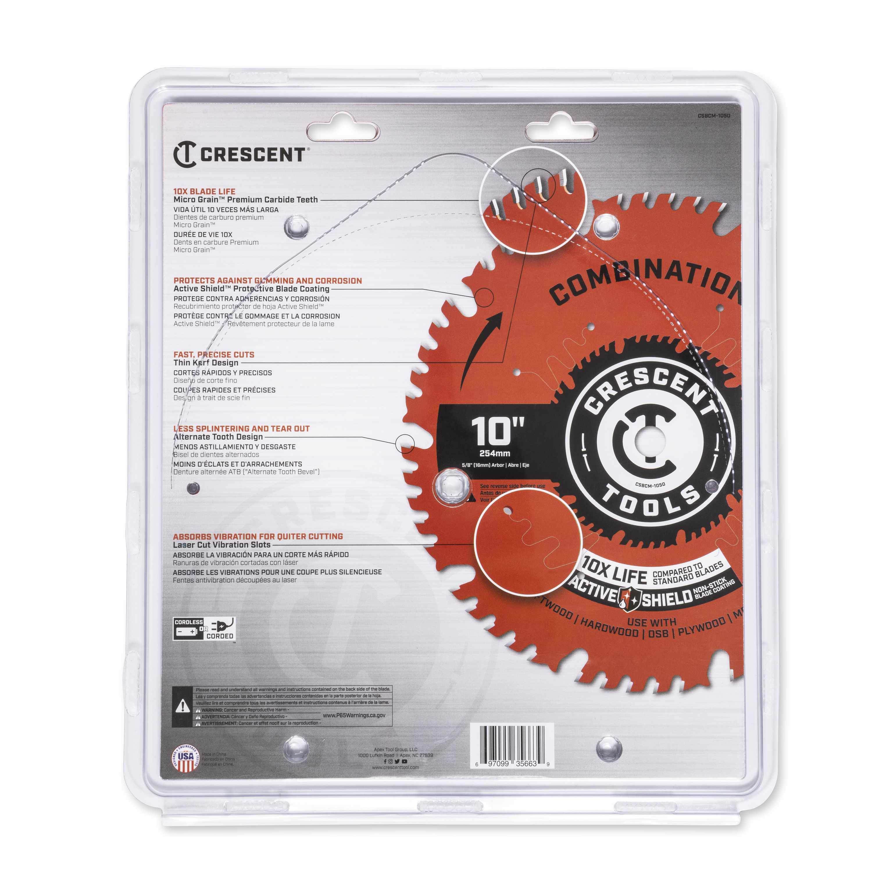 Crescent CSBCM-1050 Circular-Saw-Blades - View #6