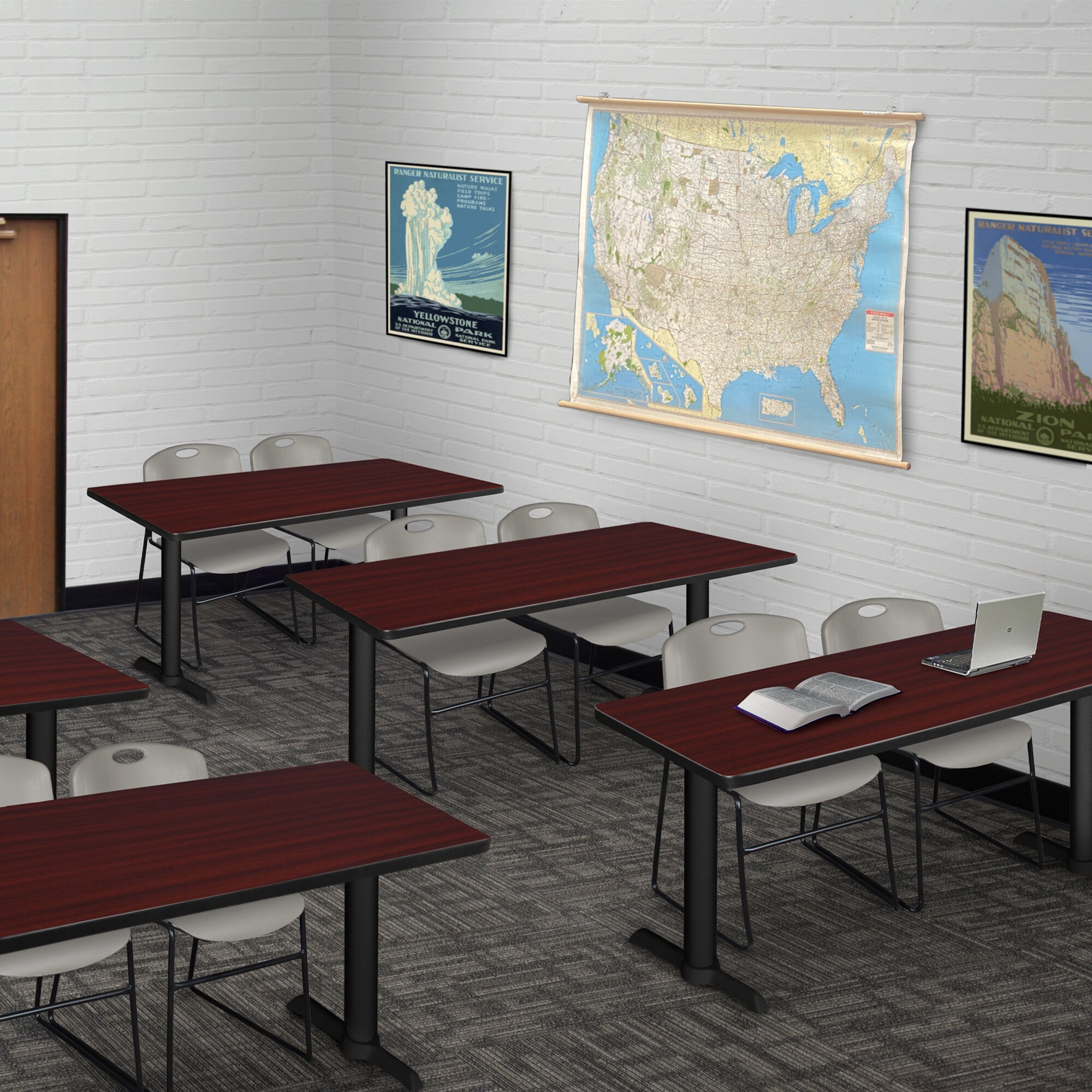 Regency MTRCT4824MH44GY Office-Tables - View #9