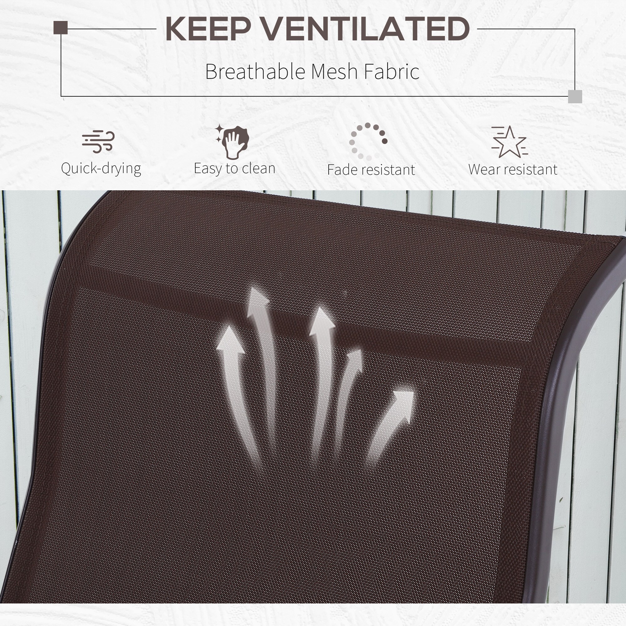 Outsunny 84A-009BN Patio-Chairs - View #6