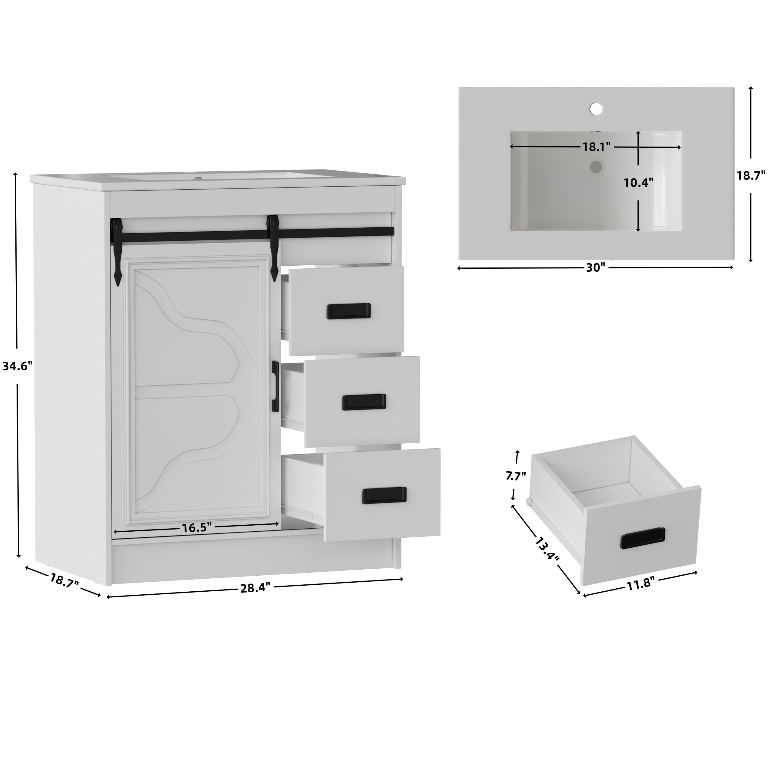 PAKASEPT TTR0046WXY240910 Bath-Vanity-Combo - View #3