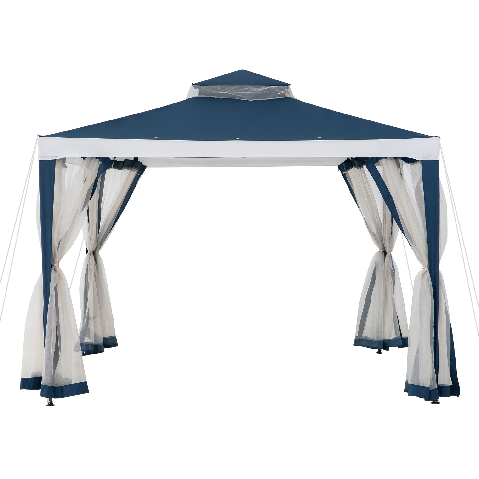 Sunjoy A101003602 Wood-Resin-Gazebos - View #2