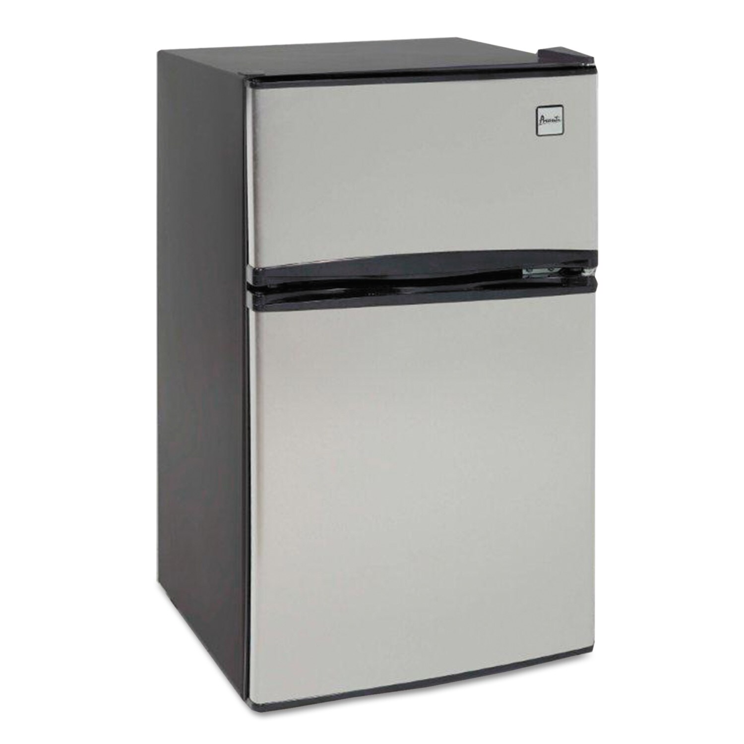 Avanti 3.1-cu ft Freestanding Mini Fridge Freezer Compartment (Black/Stainless Steel) | AVARA31B3S
