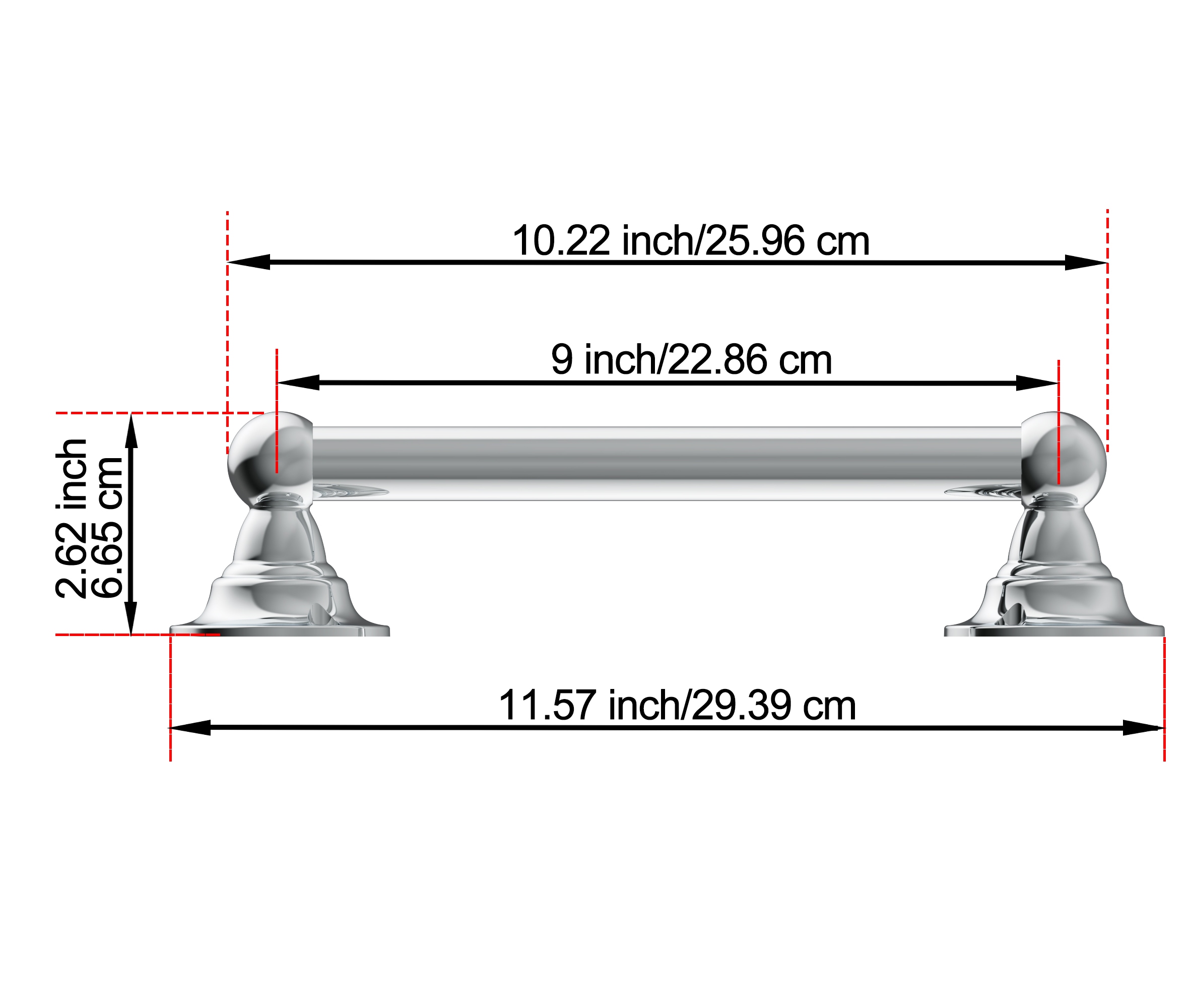 allen + roth 20316-0901 Grab-Bars - View #3