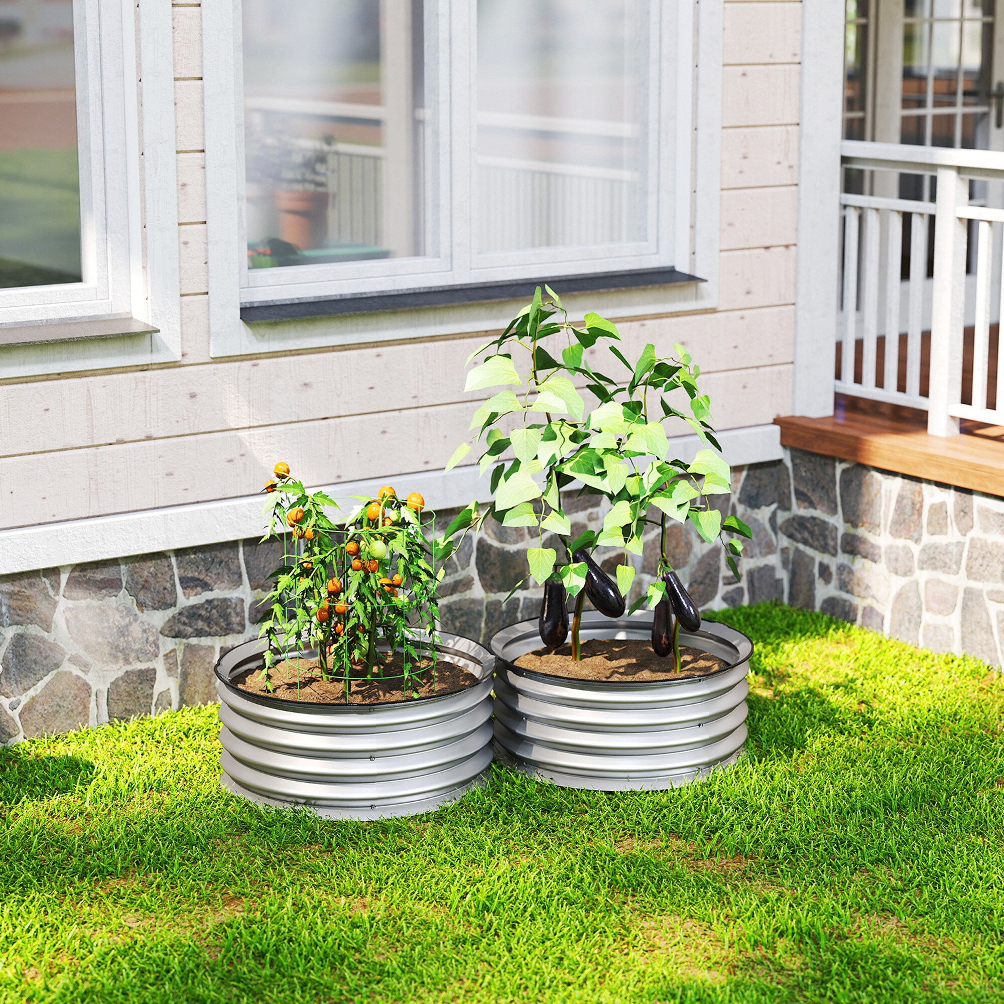 Outsunny 845-979V00SR Raised-Garden-Beds - View #7