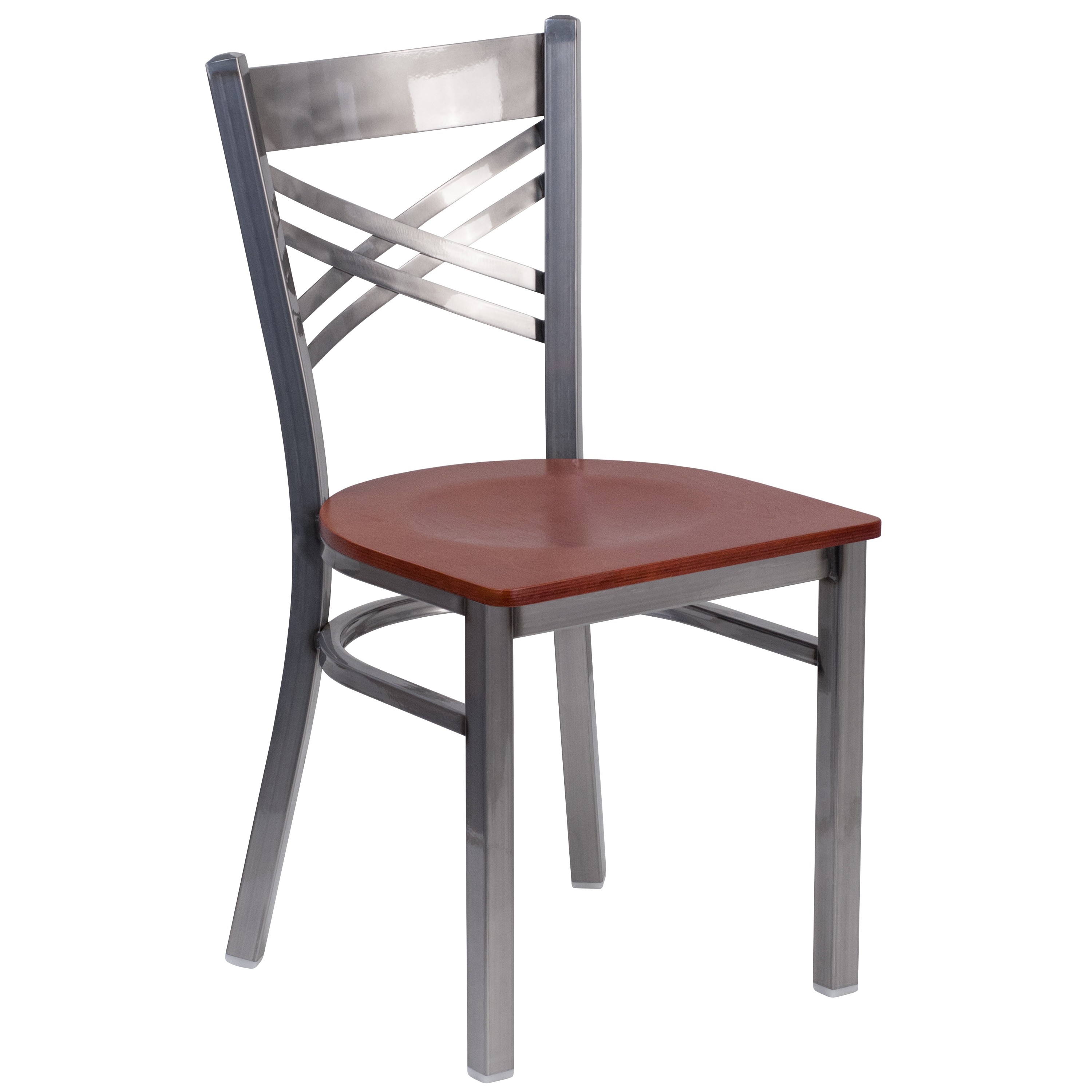 Flash Furniture 889142086420 Traditional Dining Side Chair (Metal Frame)
