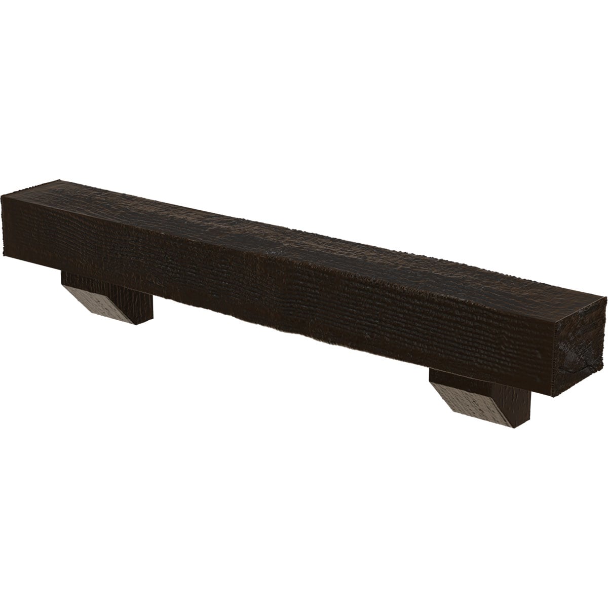 Ekena Millwork MANURS08X08X36ASBM Mantel-Shelves - View #3