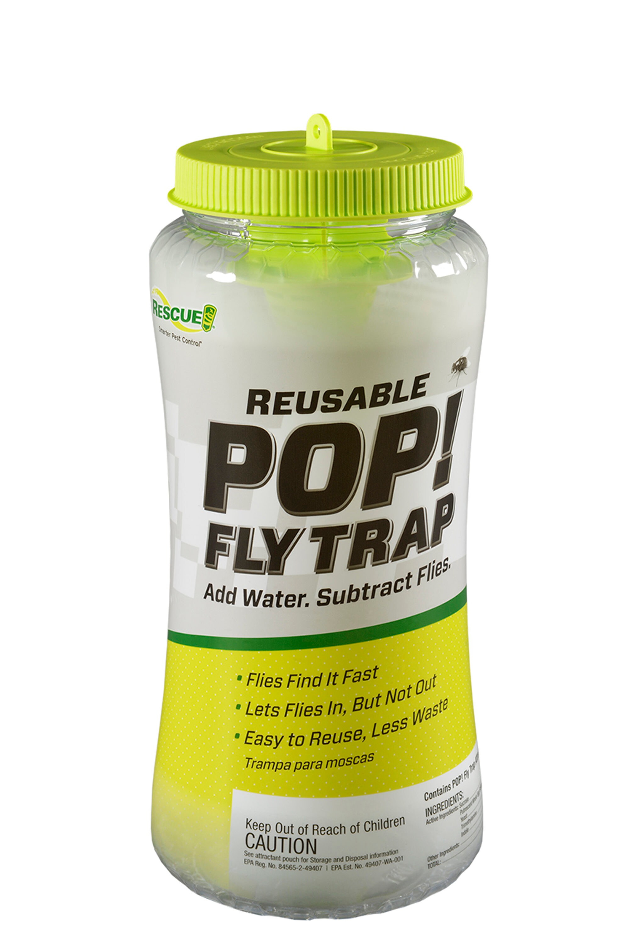 RESCUE! Reusable POP Fly Trap Outdoor Insect Trap