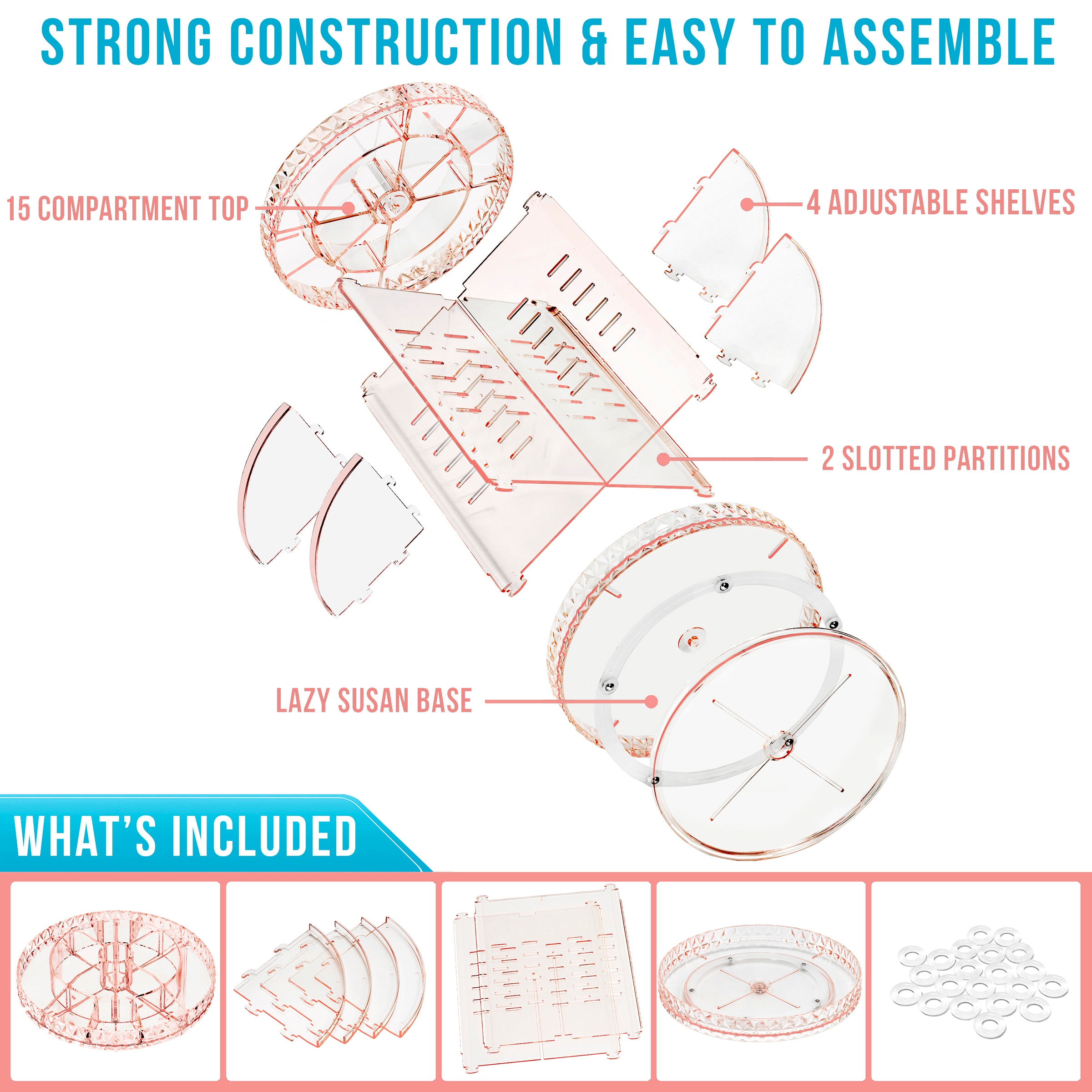 SORBUS 192405002397 Jewelry-Organization - View #4