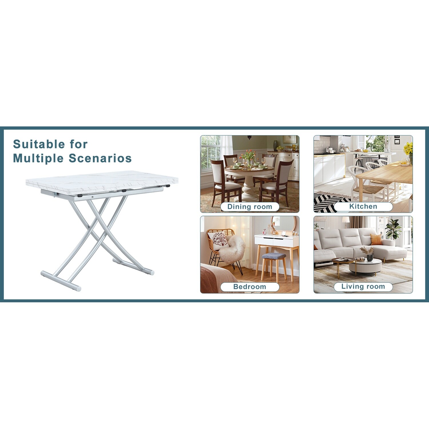 Watnature YC306WH9TD45 Dining-Tables - View #5