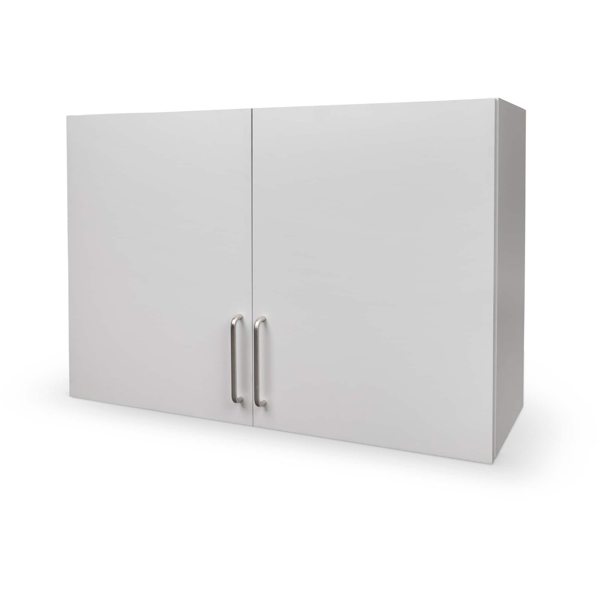 Viva Comfort 38-in W x 24-in H Grey Wall-Mount 2-Door Medical Cabinet with 2-Shelves Storage Cabinet