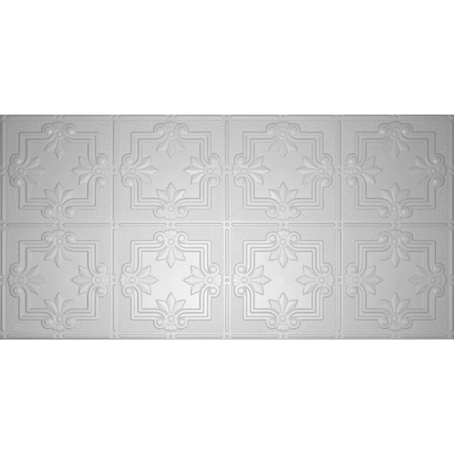 Ceiling Tiles Department At, Tin Ceiling Panels 24 X 48