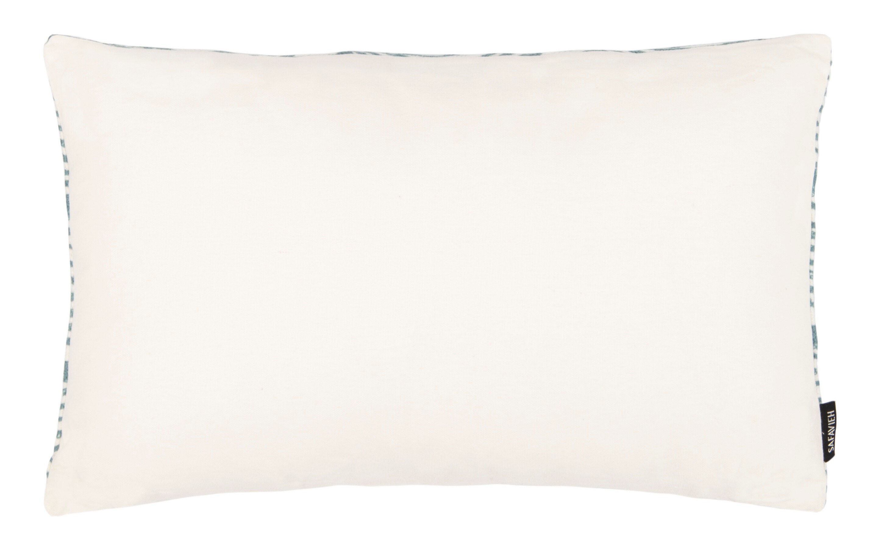 Safavieh Milla 12-in x 20-in Beige/Blue Indoor Decorative Pillow at ...