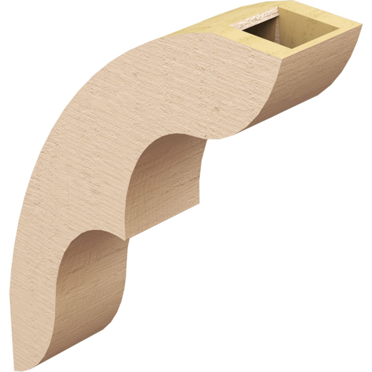 Ekena Millwork BRCUR05X18X24OZKRCPR braces - View #6