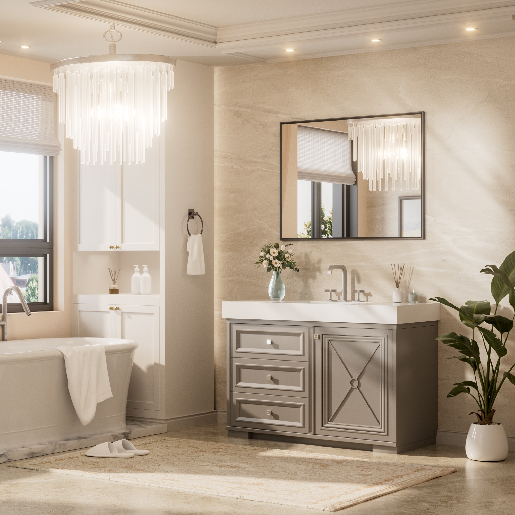 Keonjinn LW-25F-10176BK Decor-Mirrors - View #2