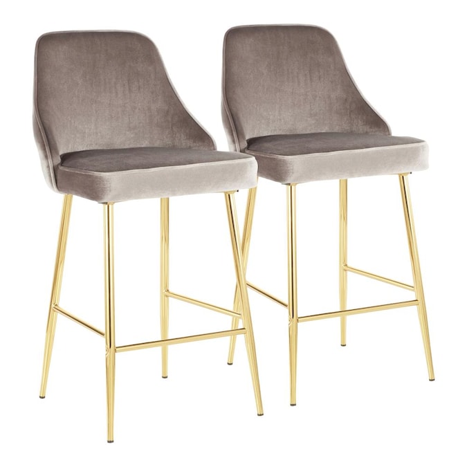 Upholstered Bar Stool In The Stools, Bar Stools With Gold Legs