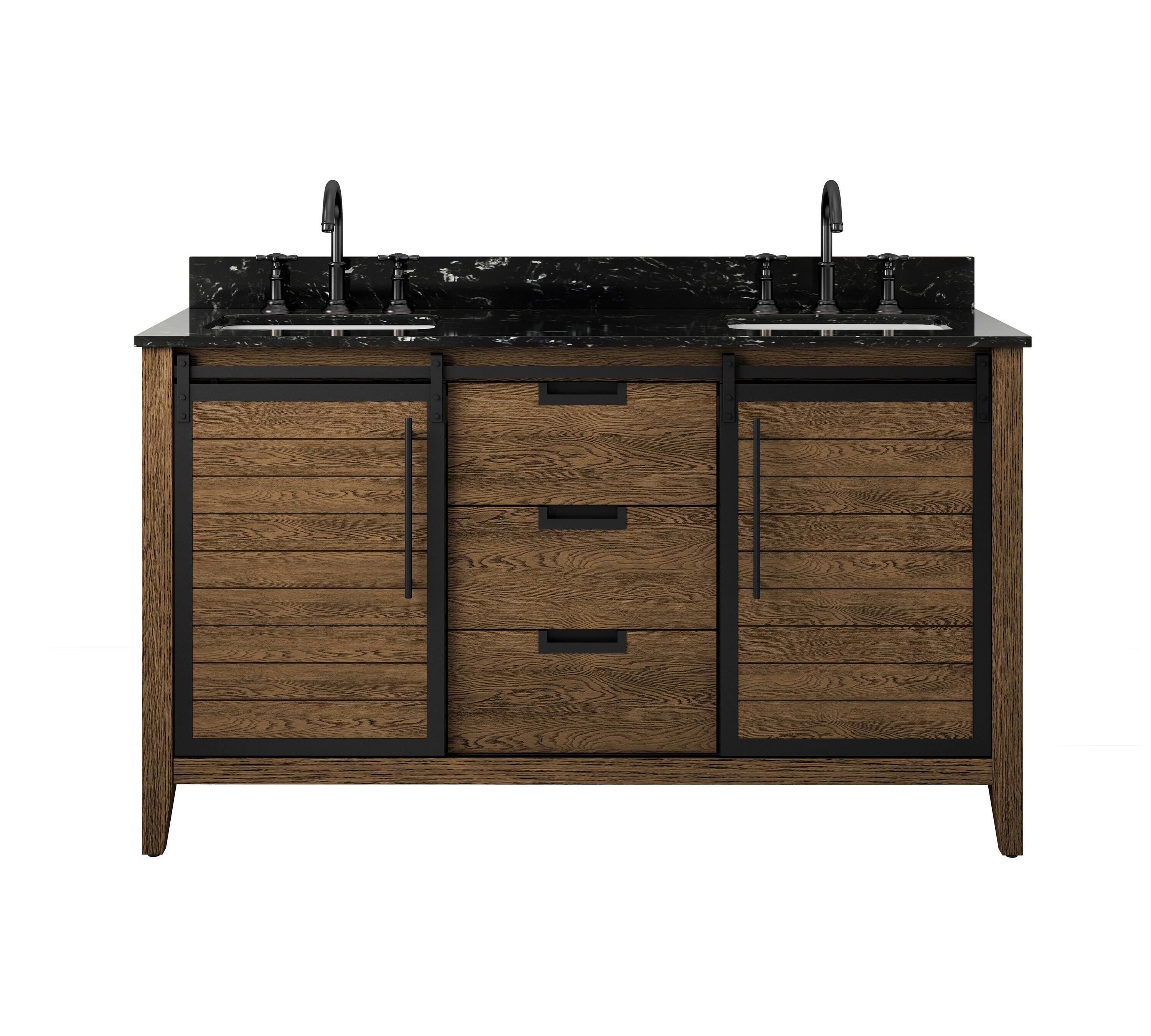 allen + roth TJ-0113V6022BR Bath-Vanity-Combo - View #2