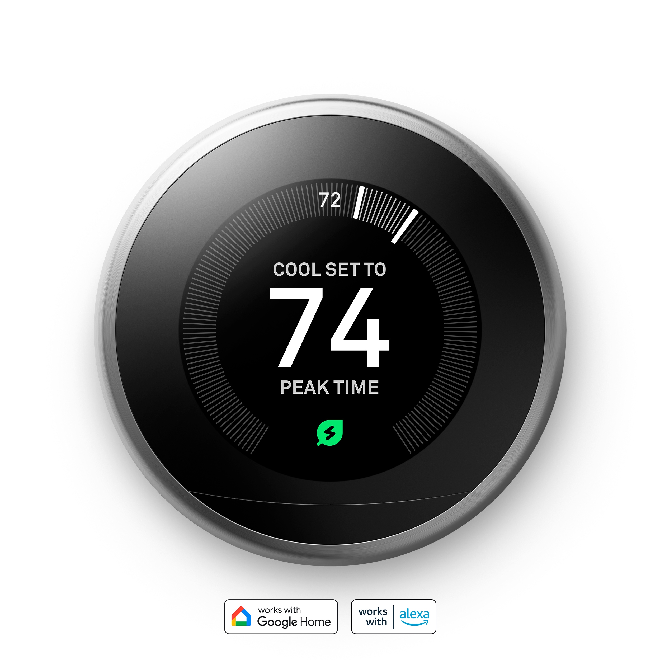 Google Nest Learning Smart Thermostat with WiFi Compatibility (3rd