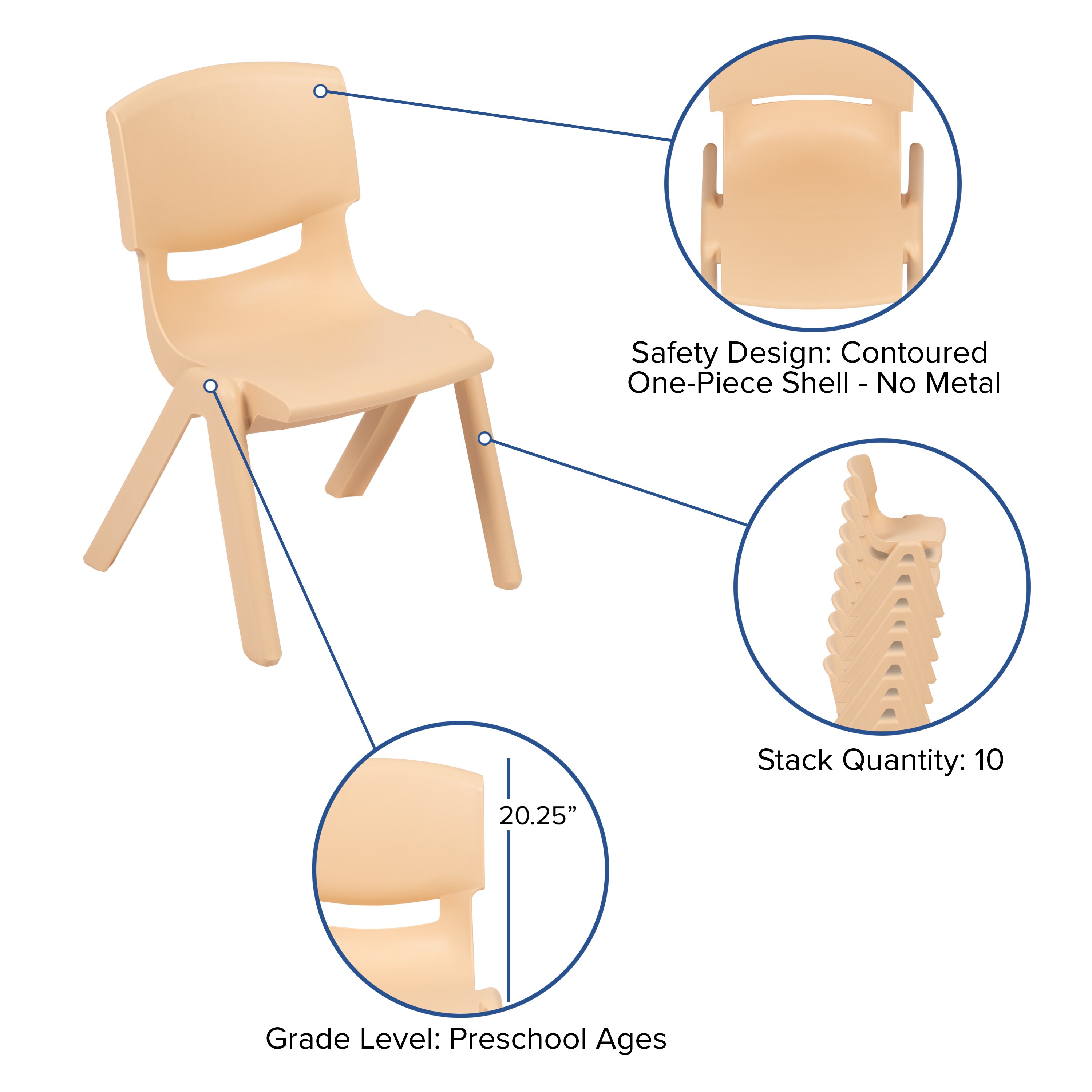 Flash Furniture 889142903345 Kids-Chairs - View #2