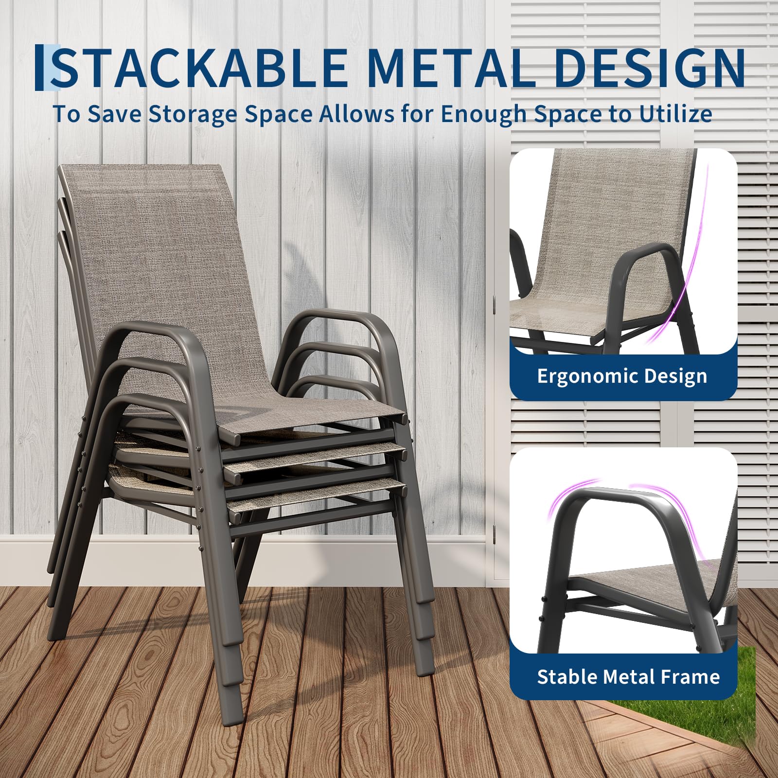 Garvee LYU01PHK-34D6XCAS Patio-Chairs - View #7