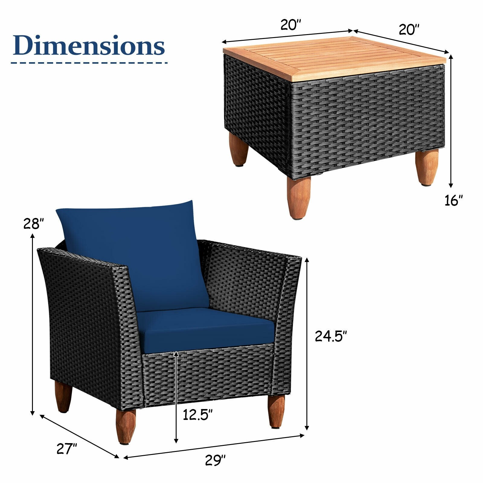 LIVIZA OUG70614NY Patio-Conversation-Sets - View #5