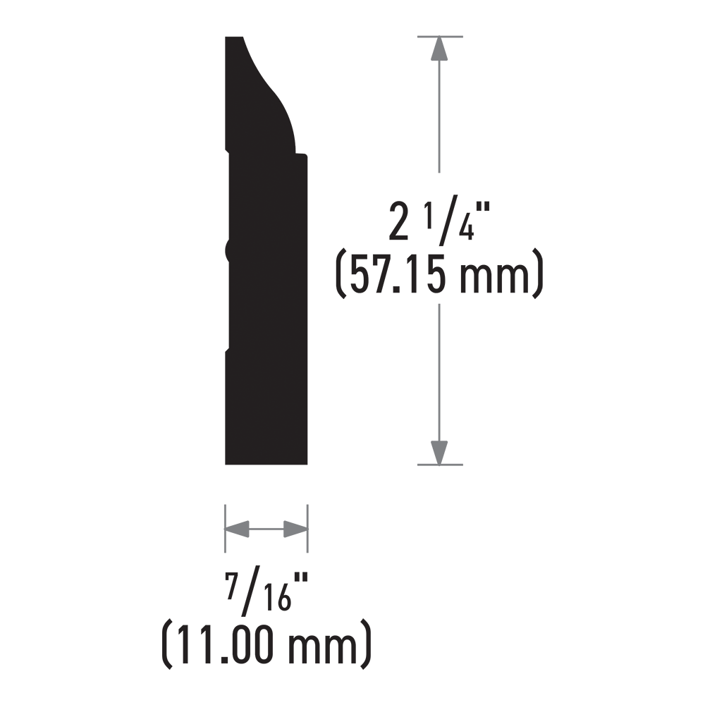 RELIABILT 625-MDF8 Baseboard-Moulding - View #4