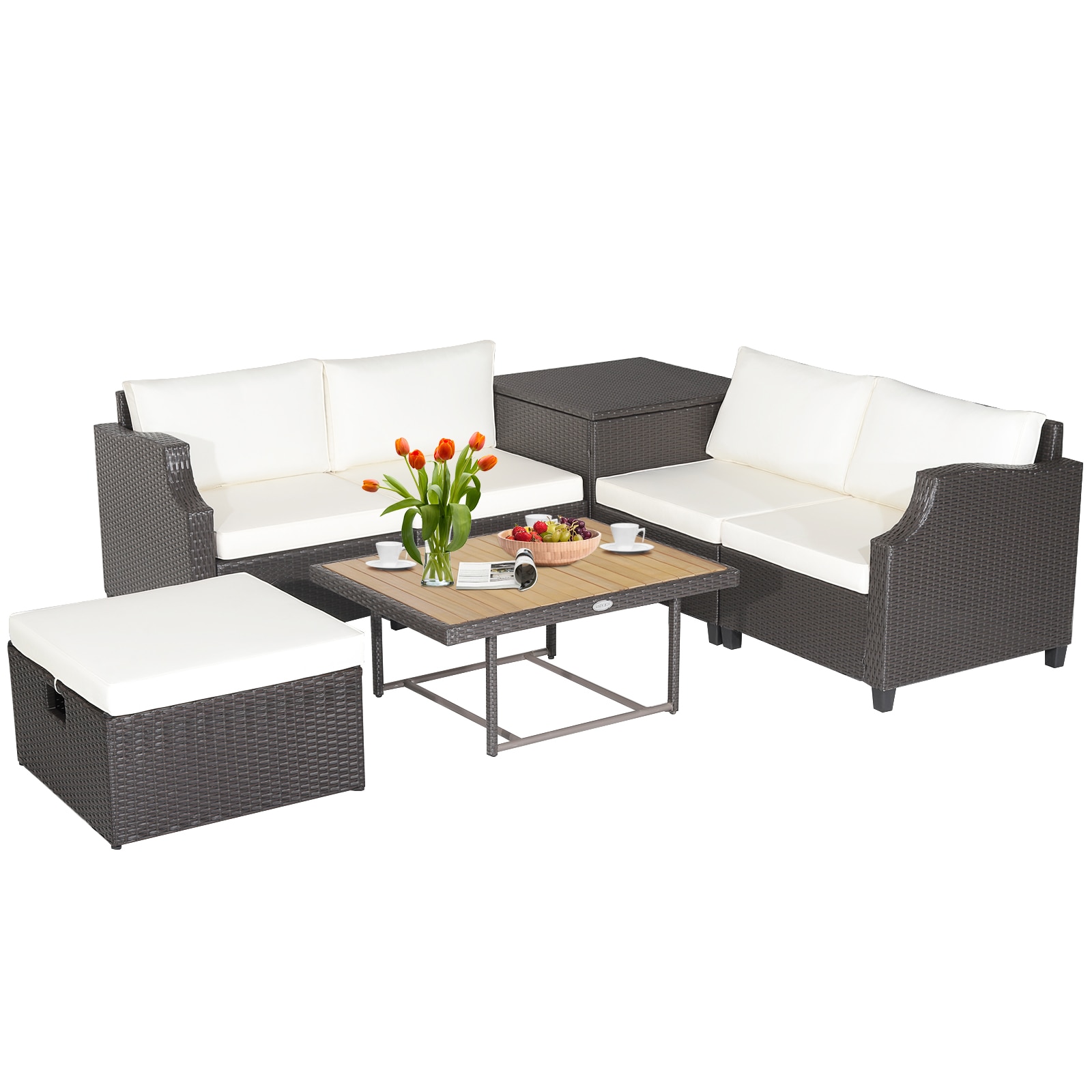LIVIZA OUG70679WH-X Patio-Conversation-Sets - View #5