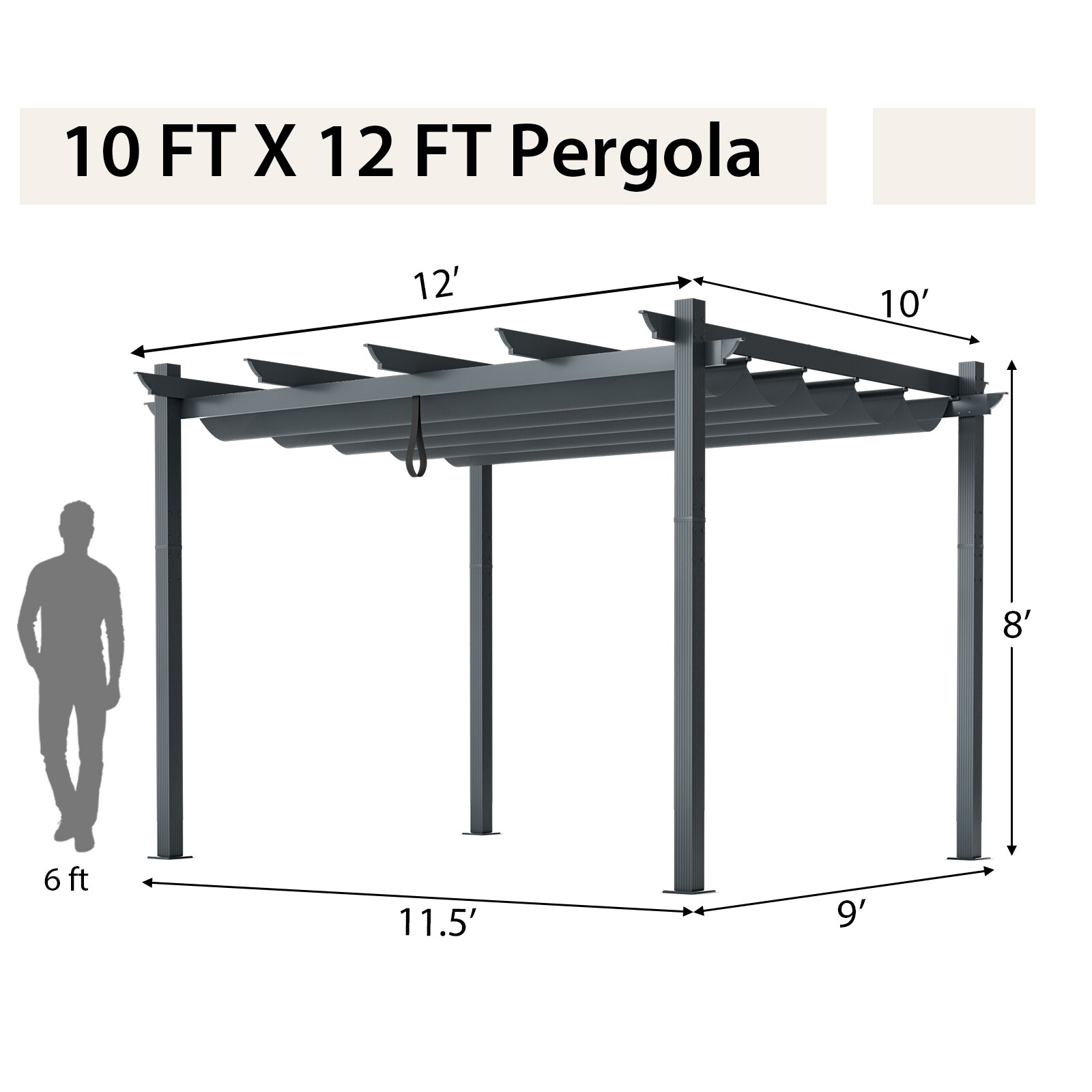 Slickblue D-CO-RG21901PN Pergolas-2 - View #3