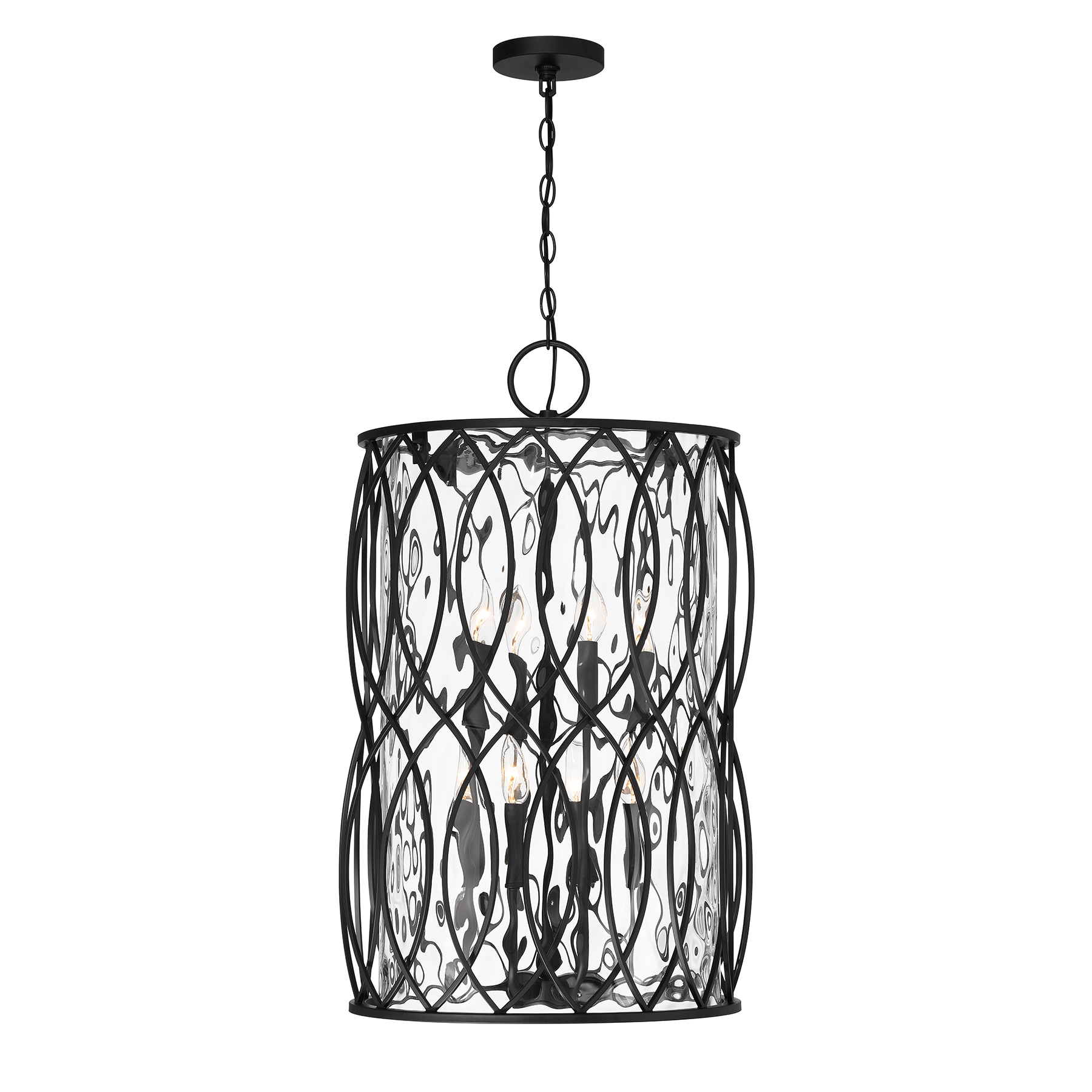 Savoy House Snowden 8-Light Pendant in Matte Black 8-Light Matte Black ...