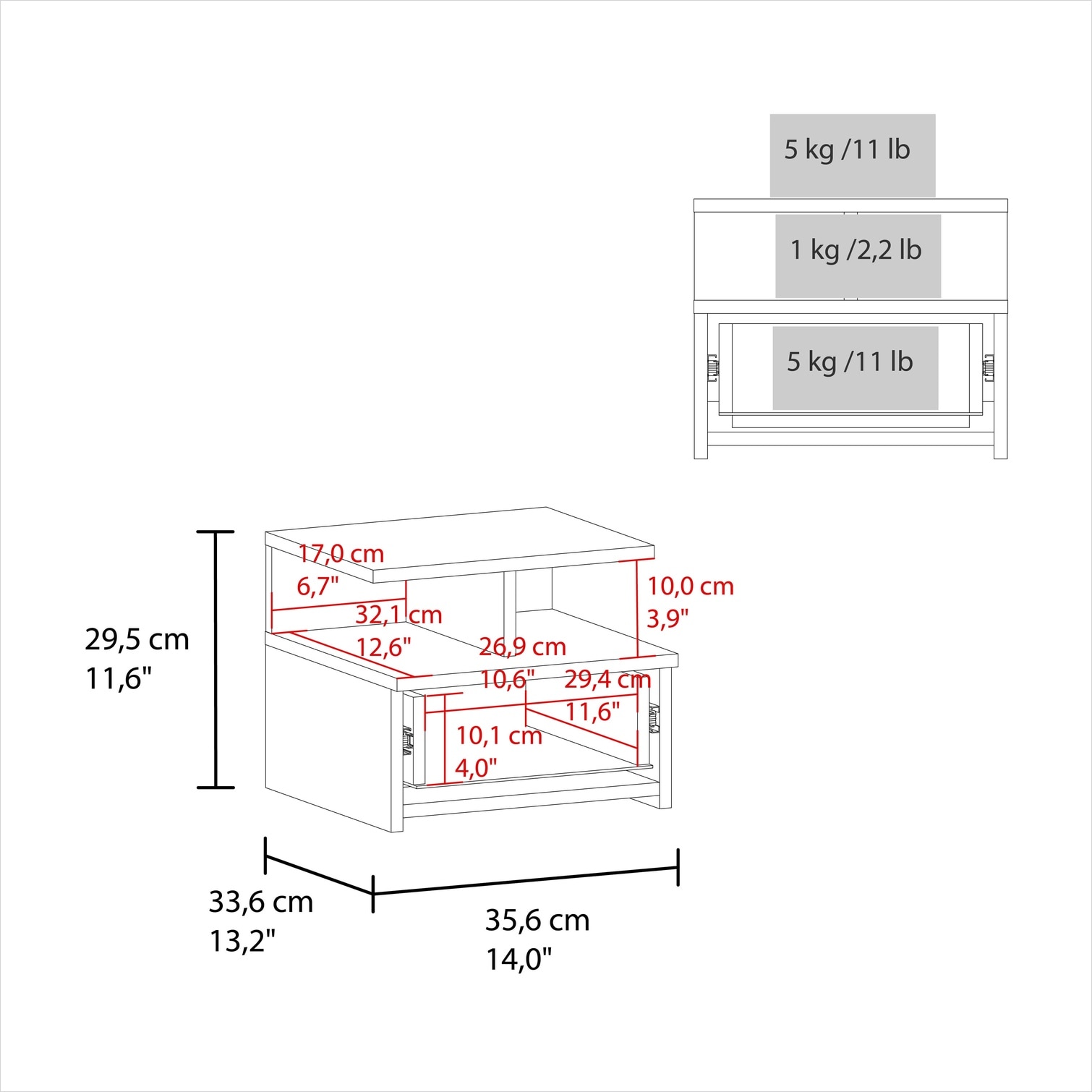 SUNCREAT Y0C4L0NN3RS5 nightstands - View #9