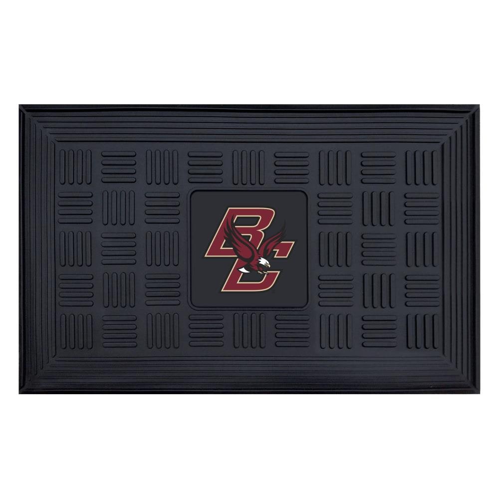 FANMATS 12784 Boston College Eagles 2-ft x 3-ft Black Vinyl Rectangular Outdoor Decorative Sports Door mat