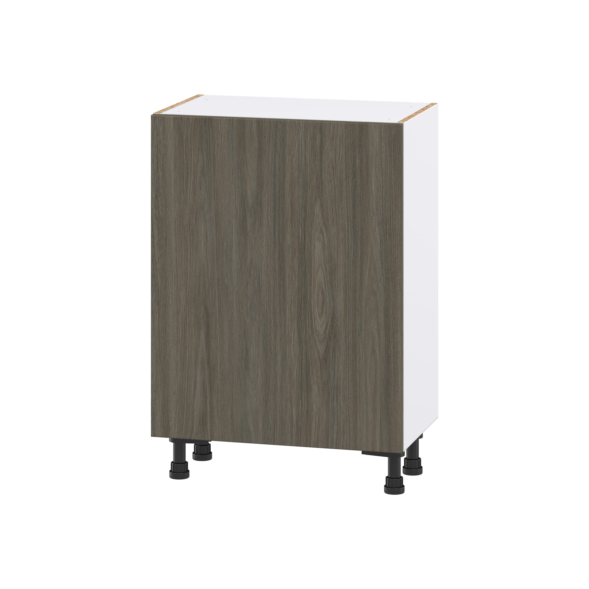 Hugo&Borg Savane 15-in W x 34.5-in H x 14-in D Textmel 3-Drawers Base Fully Assembled Cabinet (Flat Panel Slab Style)