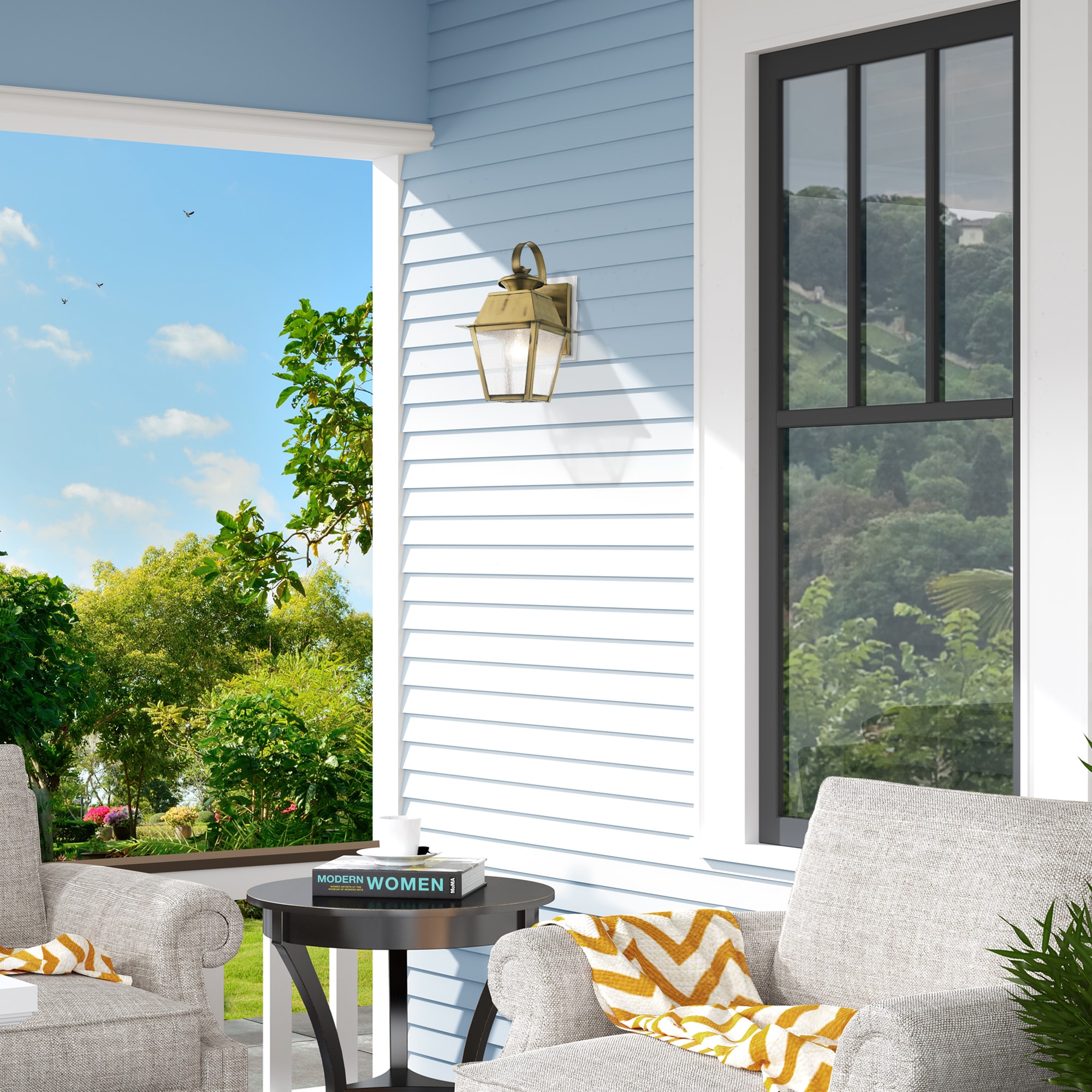 Livex Lighting 2162-01 Outdoor-Wall-Lighting - View #2