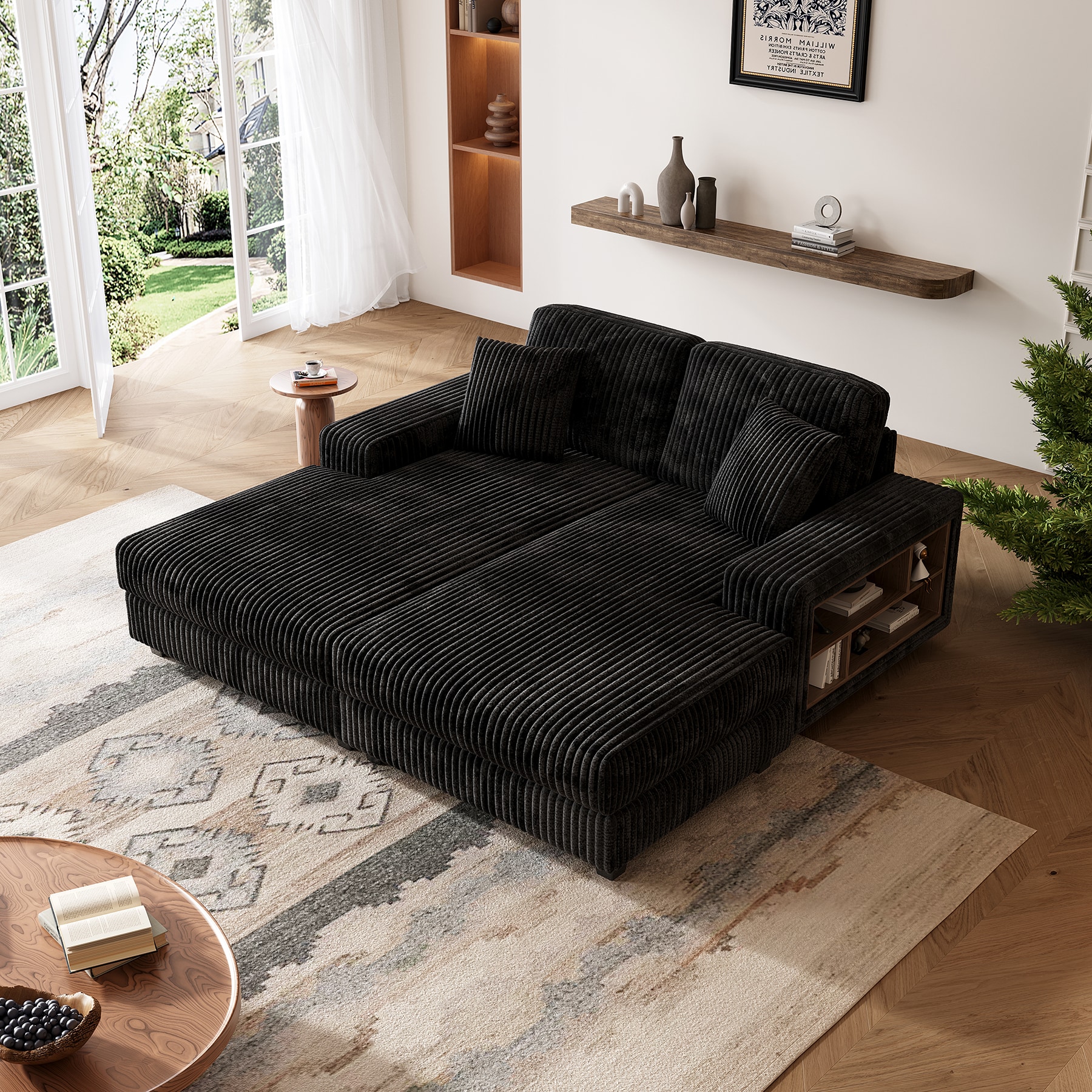 SINOFURN SYD7800018BL Sofas-Loveseats - View #2