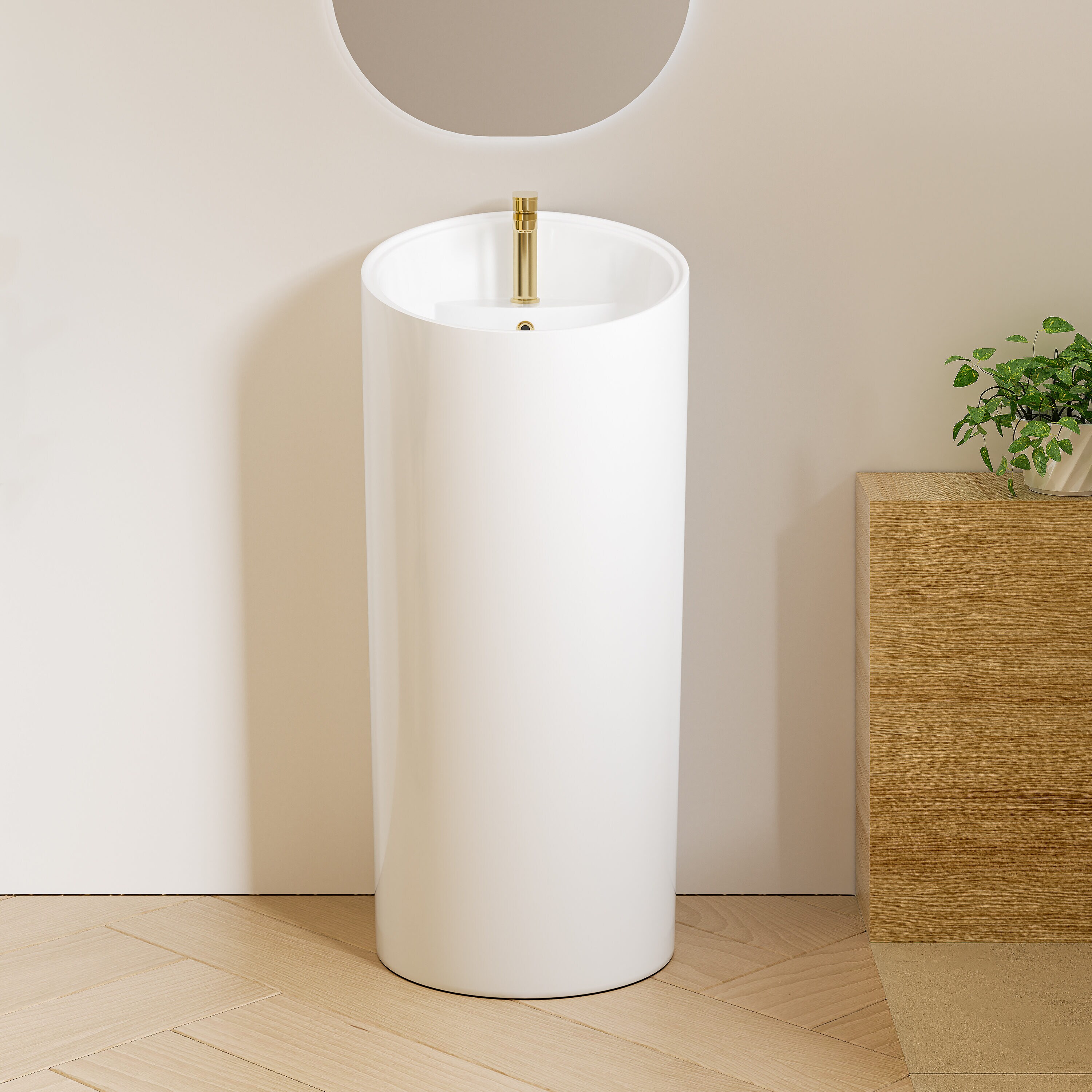Eridanus ERI-PB-411 Complete-Pedestal-Lavatories - View #4