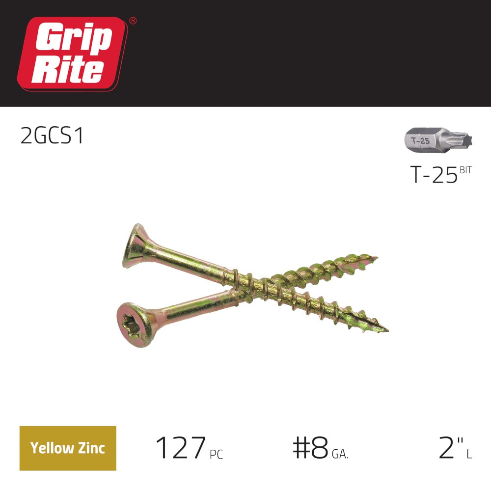 Grip-Rite 2GCS1 Wood-Screws - View #2