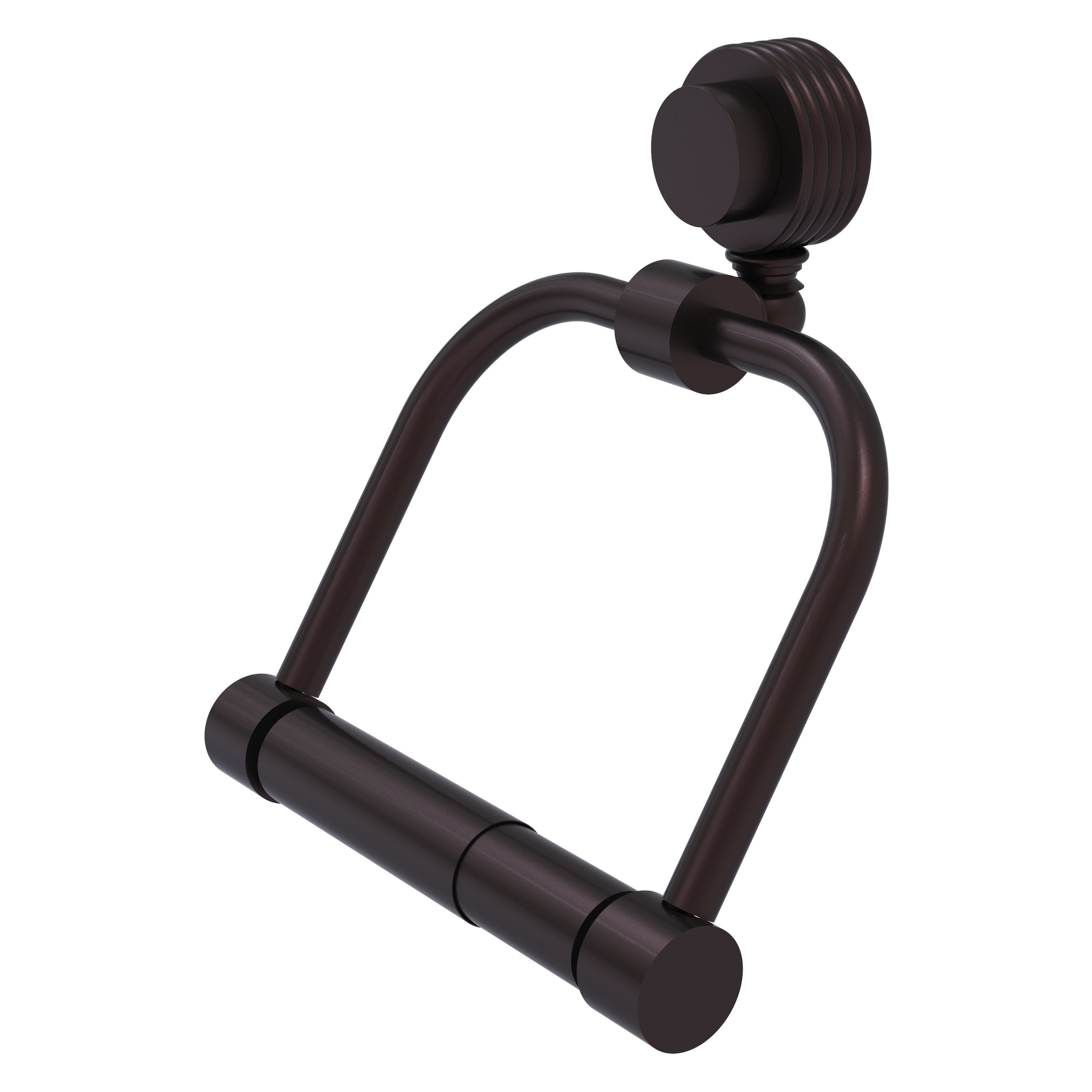 Allied Brass 424G-ABZ Venus Antique Bronze Wall mount Double post Toilet Paper Holder 1 -Rolls
