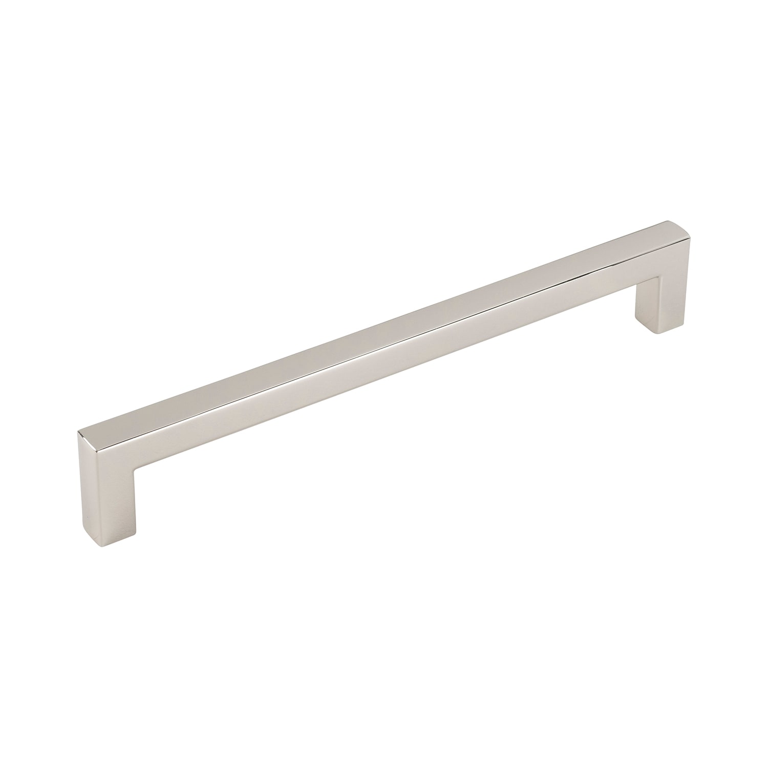 Belwith - Coventry 12-in , 305mm Center to Center Polished Nickel Rectangular Bar Appliance Pull